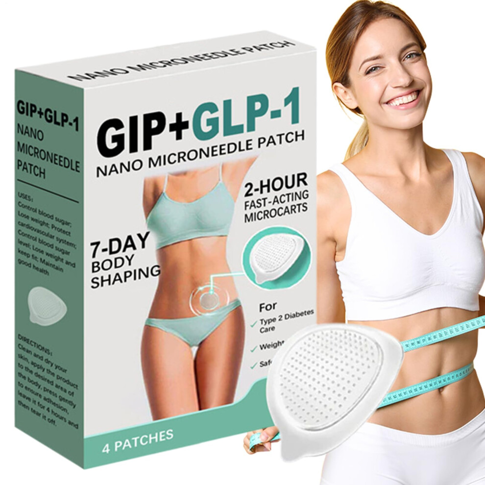 Nano Microneedle Patch Weight Loss Skin Care Thighs Abdomen Arms Moisturizing Firming Soothing Home Travel Women