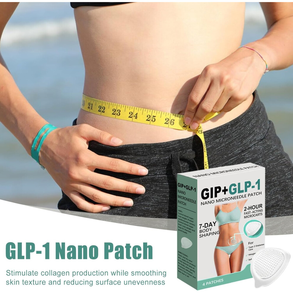 Nano Microneedle Patch Weight Loss Skin Care Thighs Abdomen Arms Moisturizing Firming Soothing Home Travel Women
