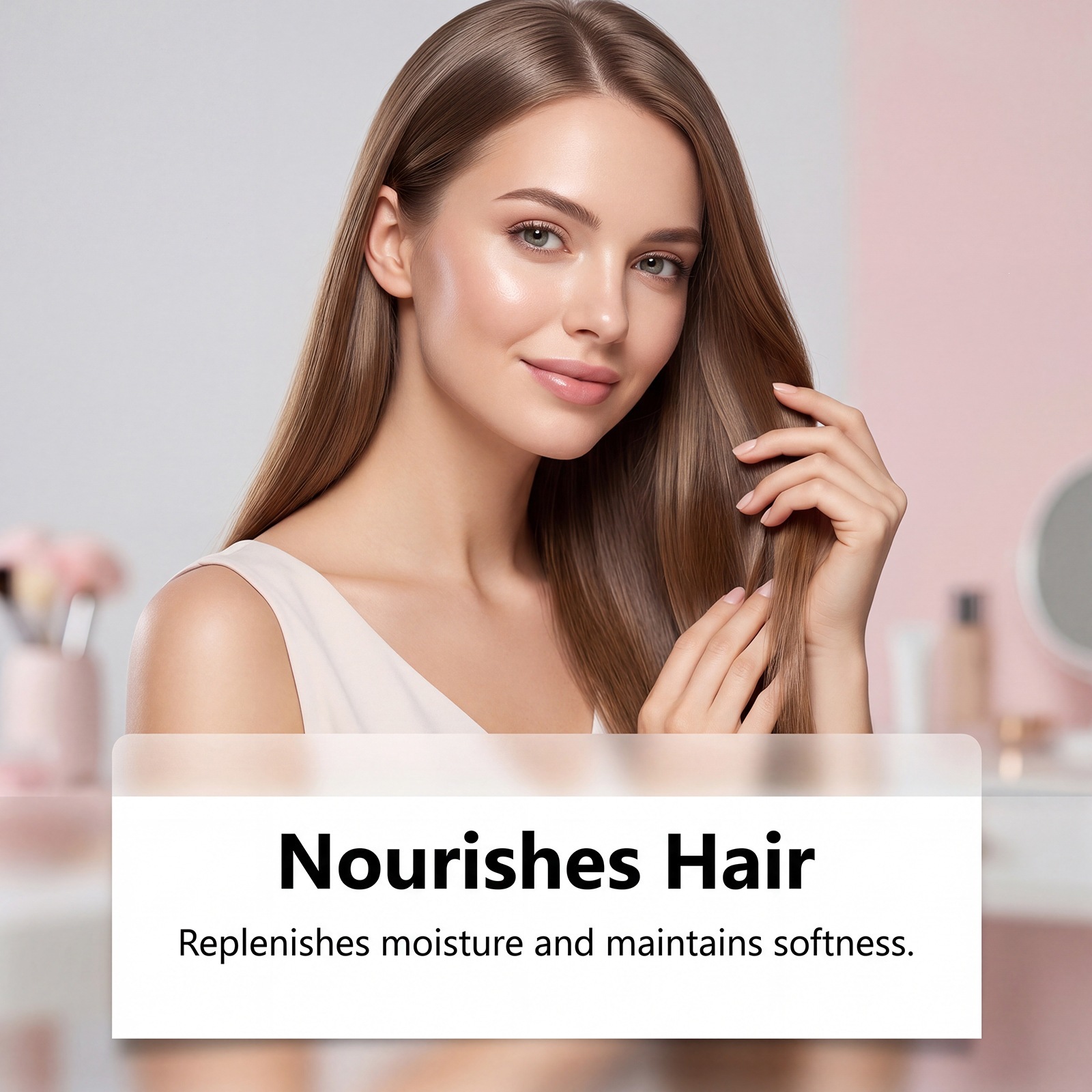 Lightweight Hair Oil For Smoothing Shine And Daily Moisture Care For All Hair Types