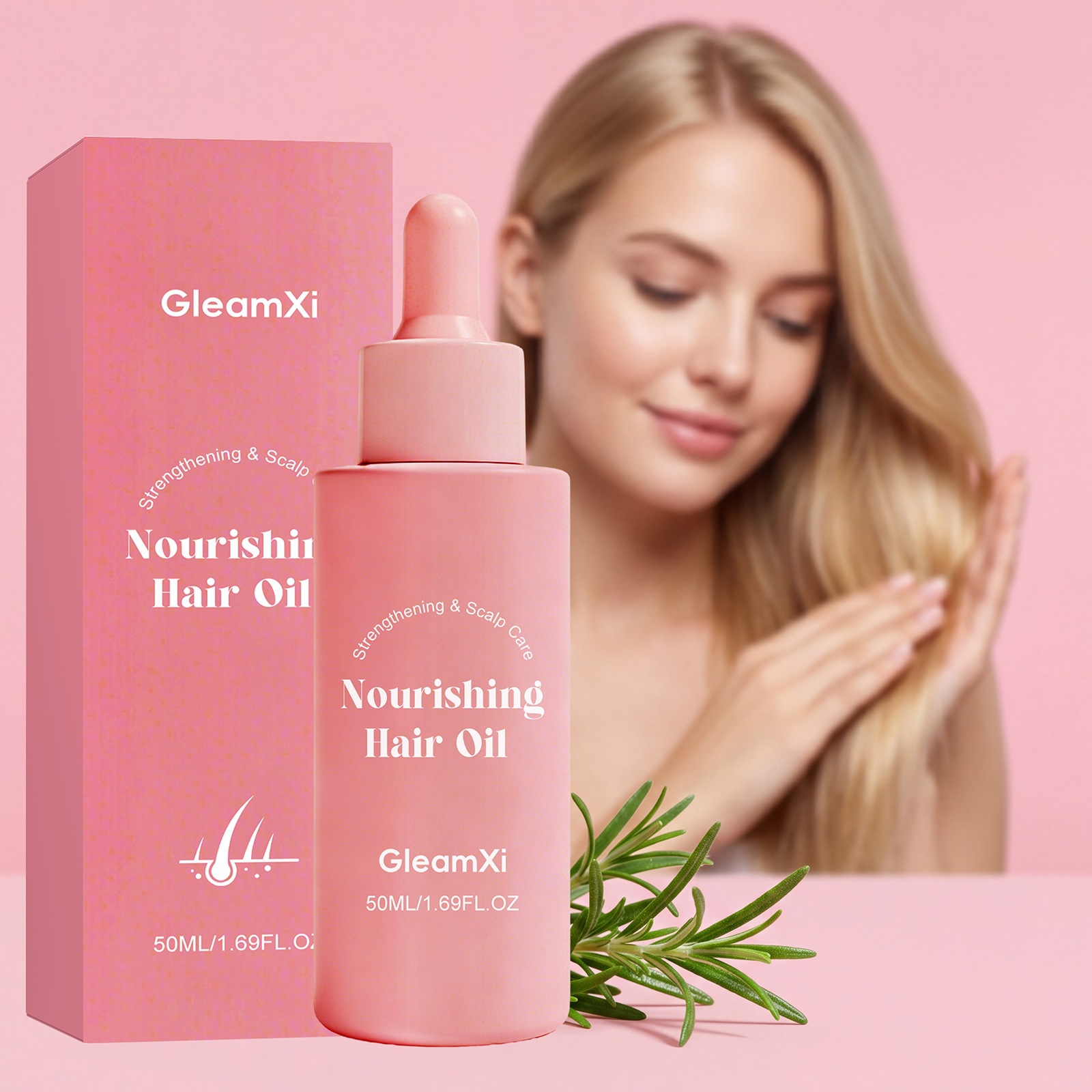 Lightweight Hair Oil For Smoothing Shine And Daily Moisture Care For All Hair Types