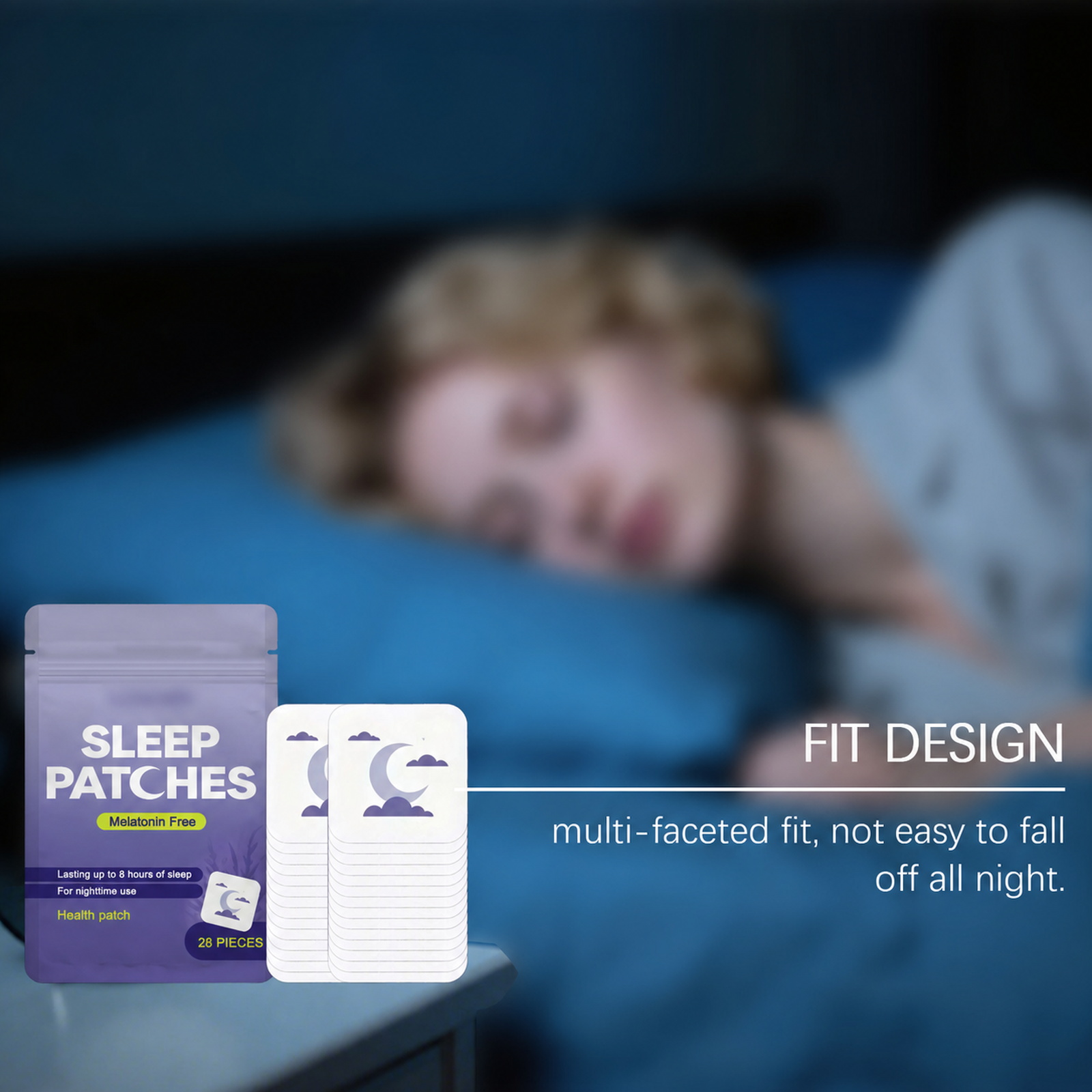 Sleep Care Patch Mild Protect Night Peace Comfort Sleep Soft Breathable Skin Friendly Care Patch