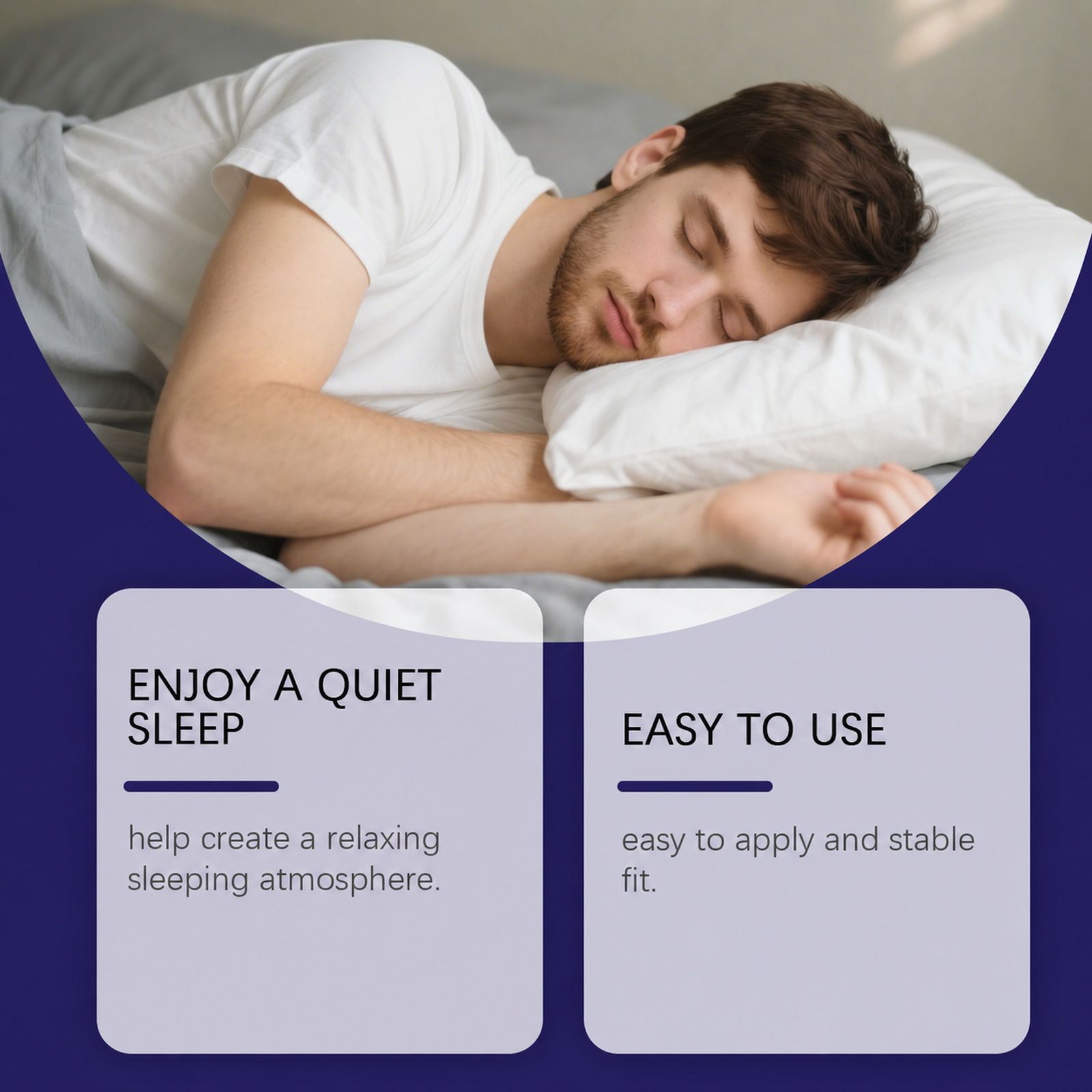 Sleep Care Patch Mild Protect Night Peace Comfort Sleep Soft Breathable Skin Friendly Care Patch