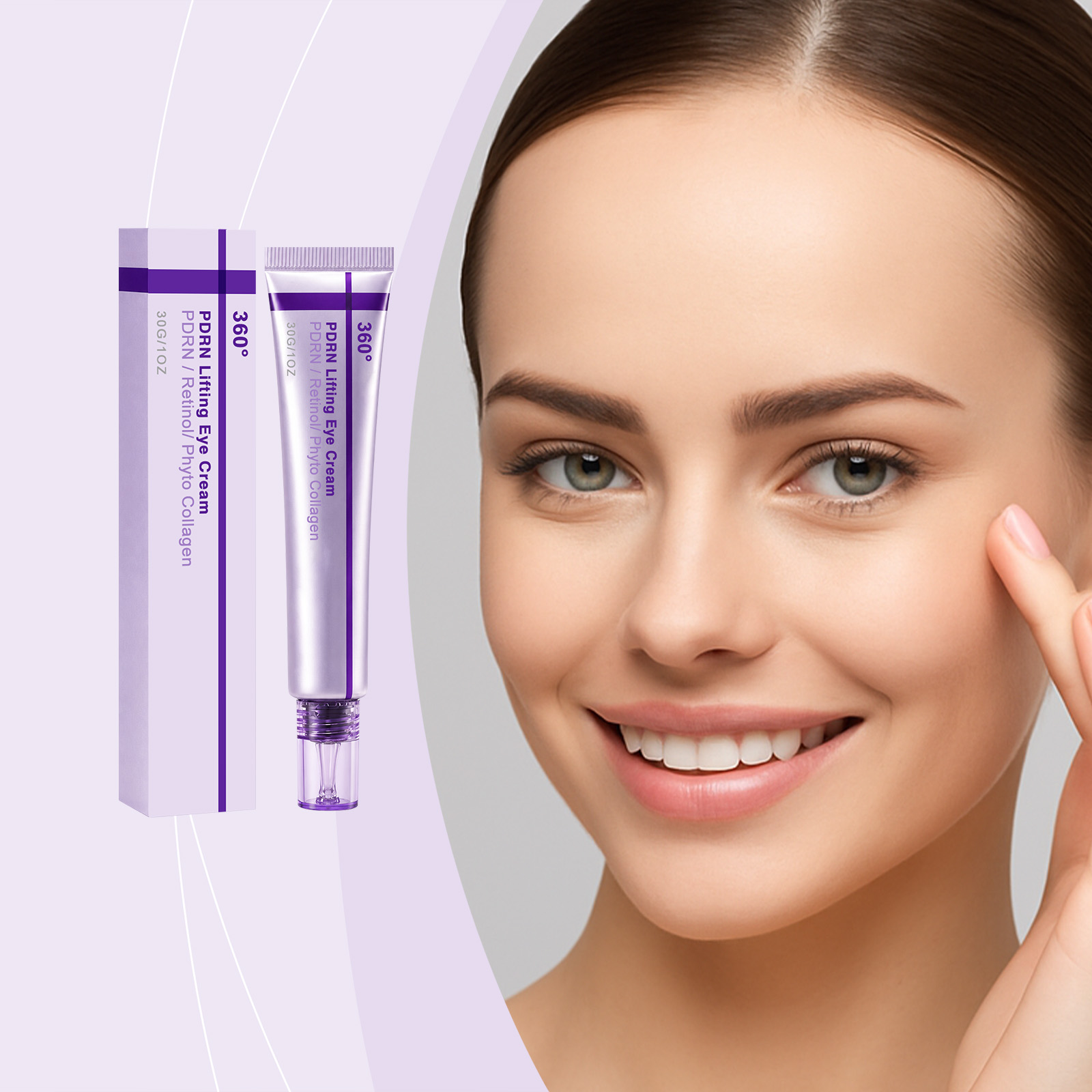 Moisturizing Eye Cream Skin Care Hydrate Eye Area Smooth Texture Light Non Greasy Soft Essence For Daily Eye Nourish