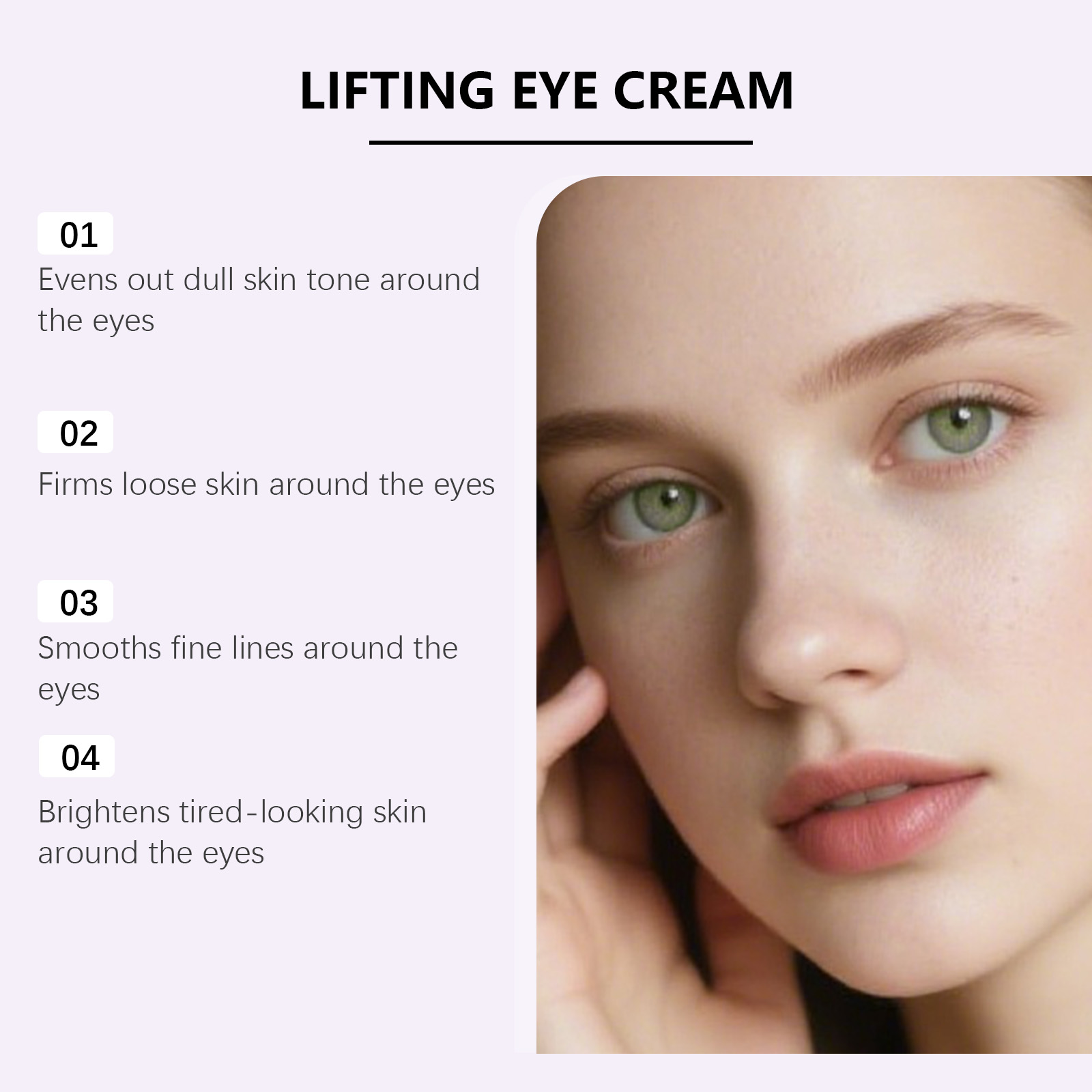Moisturizing Eye Cream Skin Care Hydrate Eye Area Smooth Texture Light Non Greasy Soft Essence For Daily Eye Nourish