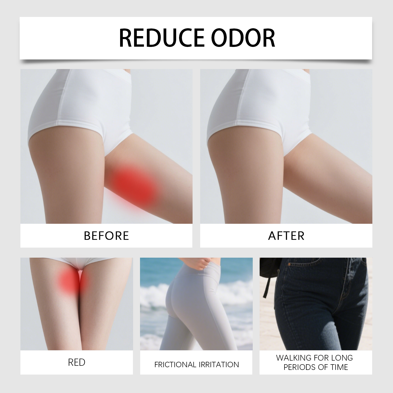 Body Anti Friction Care Stick Mild Moisturizing Skin Nourishing Smooth Comfort Daily External Body Care Lotion