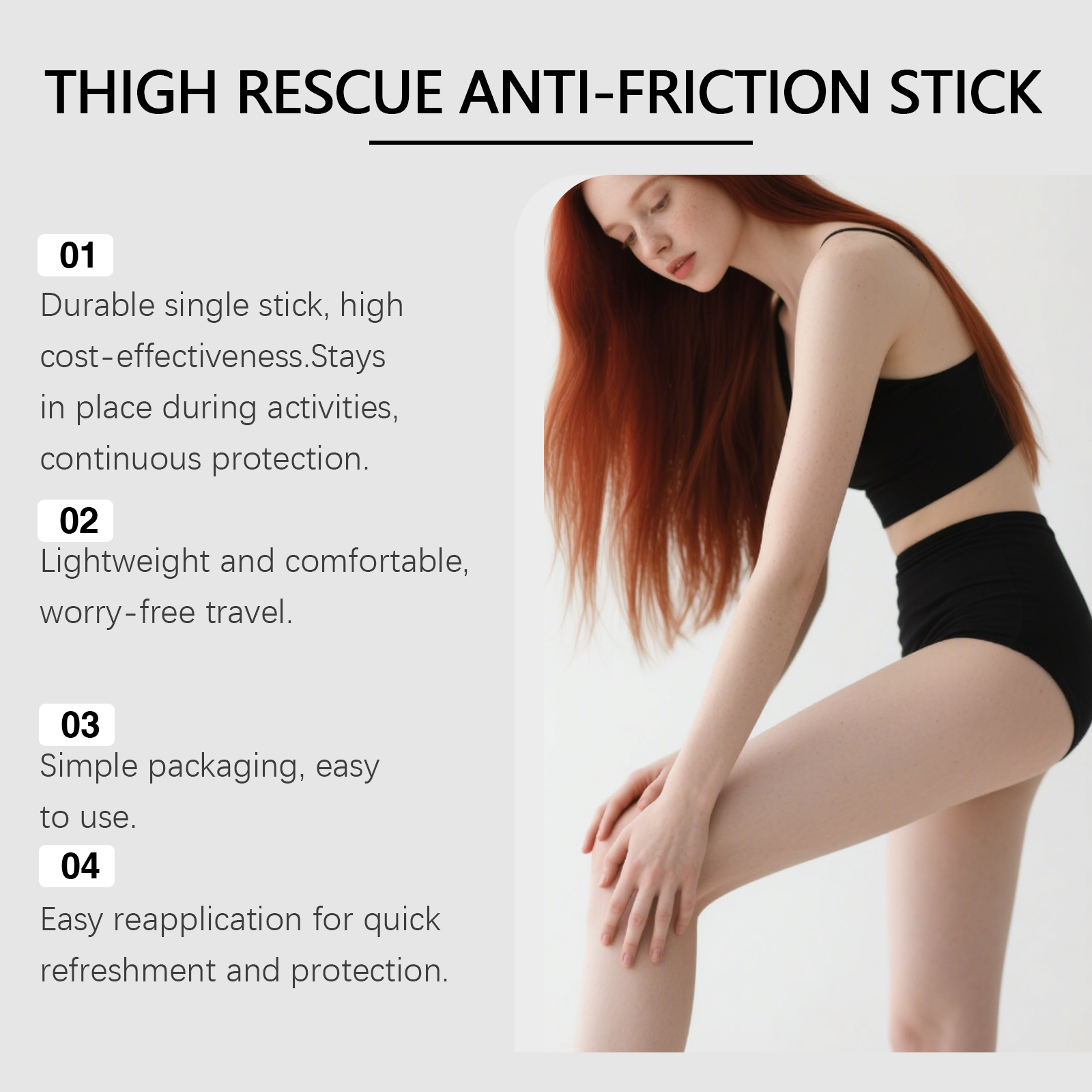 Body Anti Friction Care Stick Mild Moisturizing Skin Nourishing Smooth Comfort Daily External Body Care Lotion