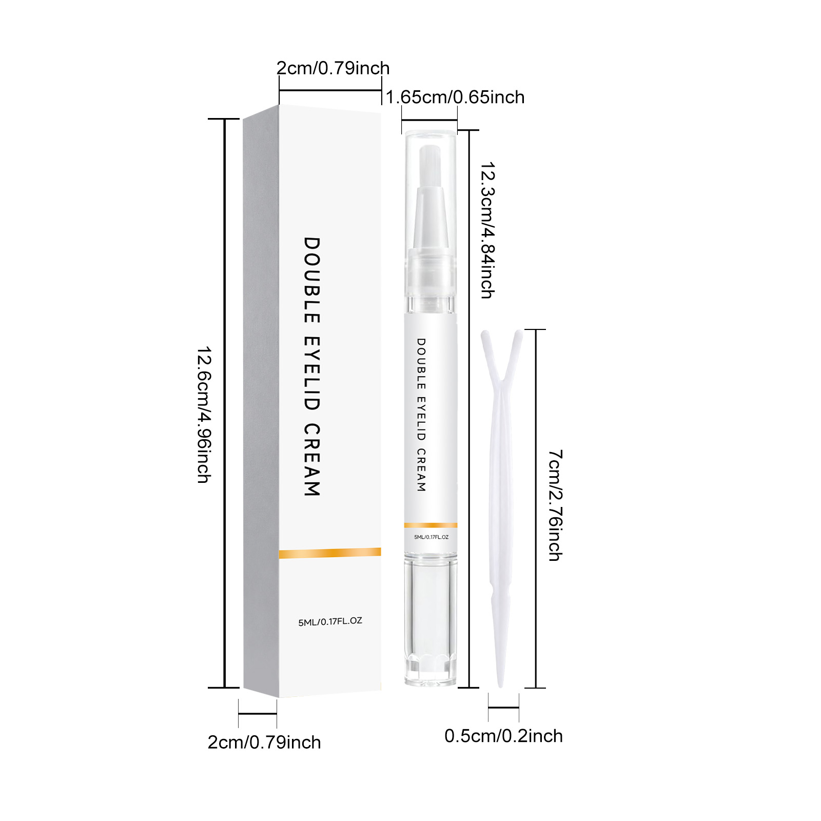 Double Eyelid Shaping Cream Light Film Easy Application No Makeup Marks Lift Eyelids Reshape Eye Contour