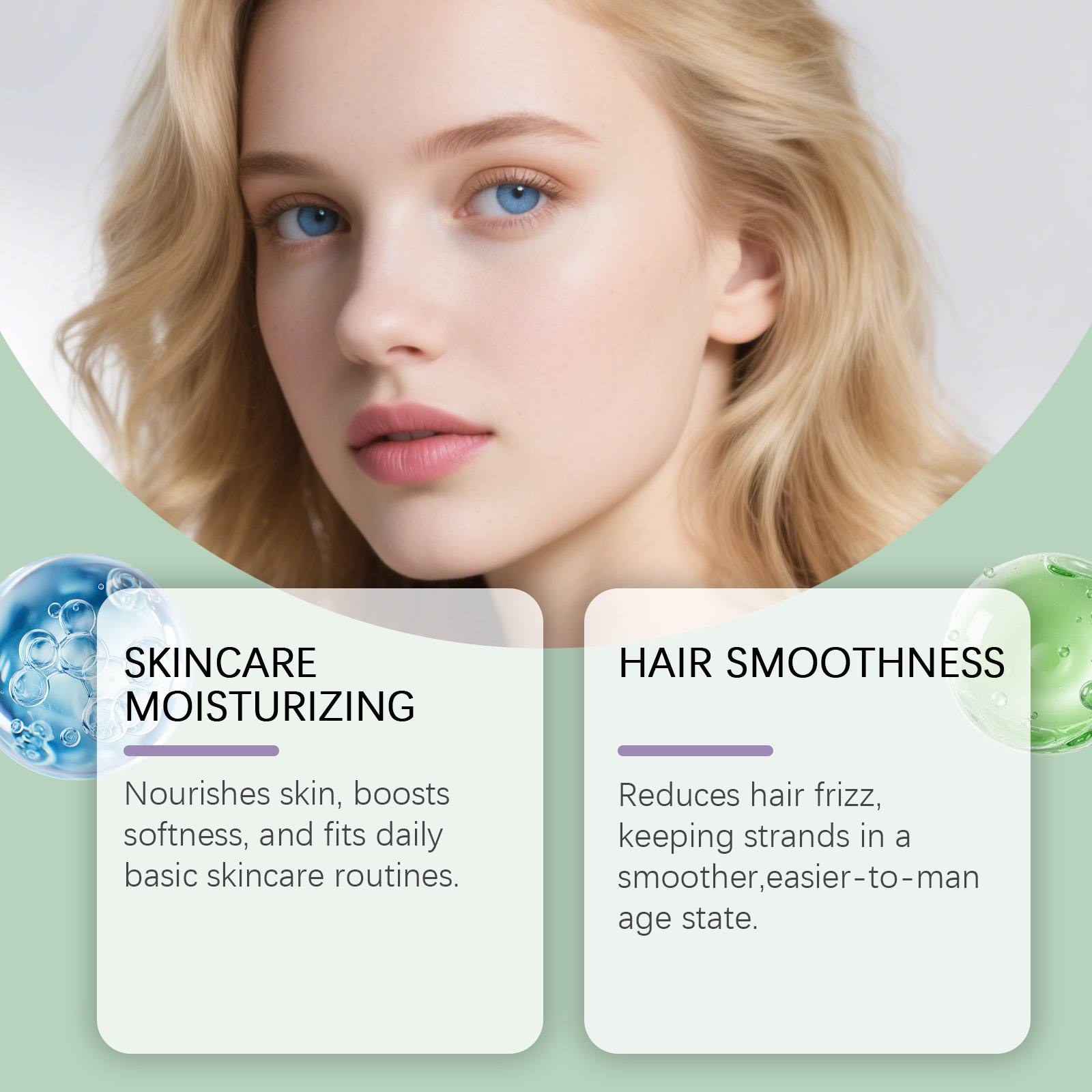 Moisturizing Nourishing Essential Oil Hydrate Soften Nutrient Multi Effect Care For Body Skin Face Hair Strand Tissue Balance Deep Revitalize