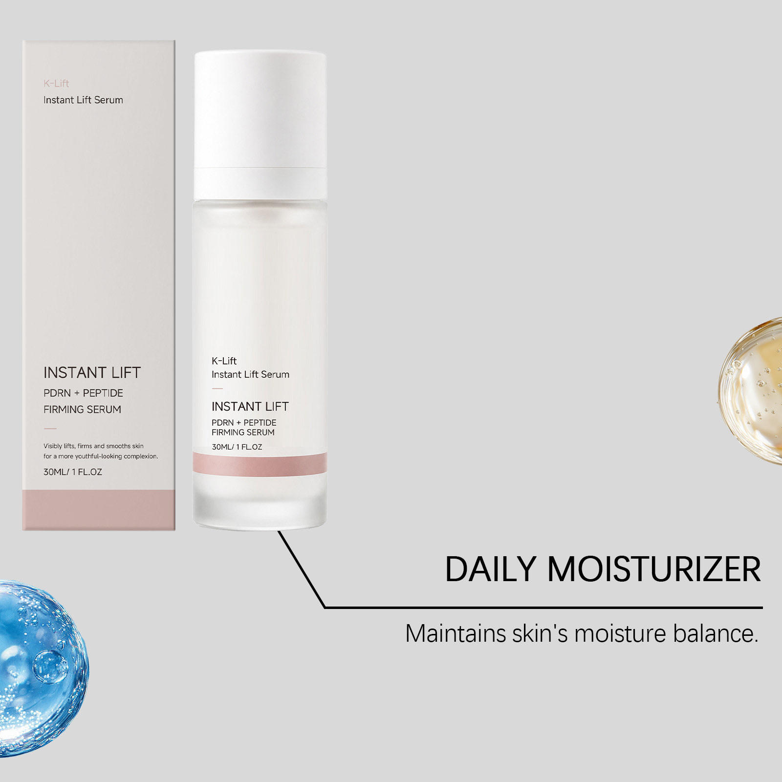 Firming Lifting Essence Liquid Deep Anti Aging Skin Care Facial Neck Body Tightening Elastic Revitalizing Daily Cosmetic