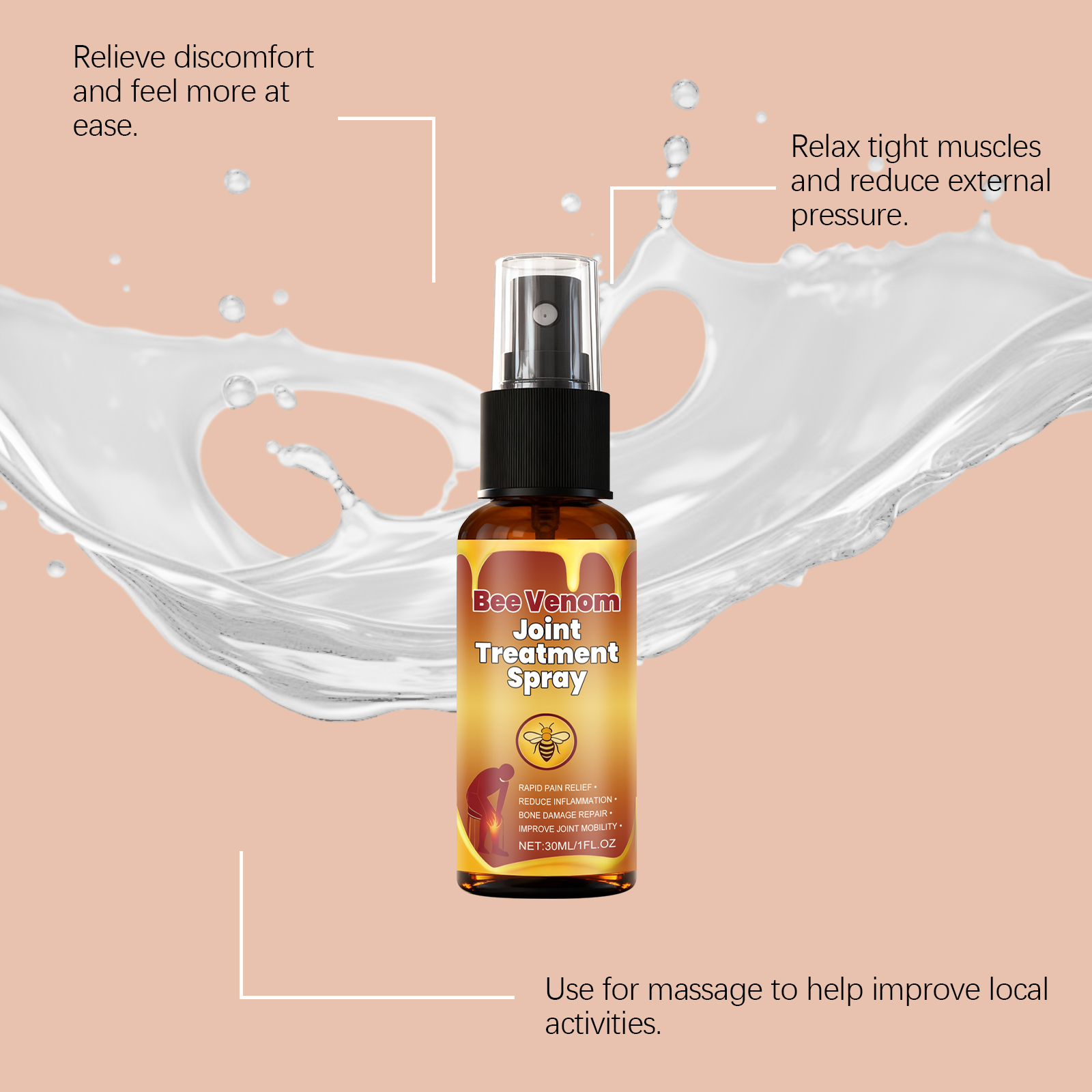 Body Care Mist Nourishing Mild Gentle Premium Ingredients Daily Protect Knee Whole Skin External Treatment Lotion