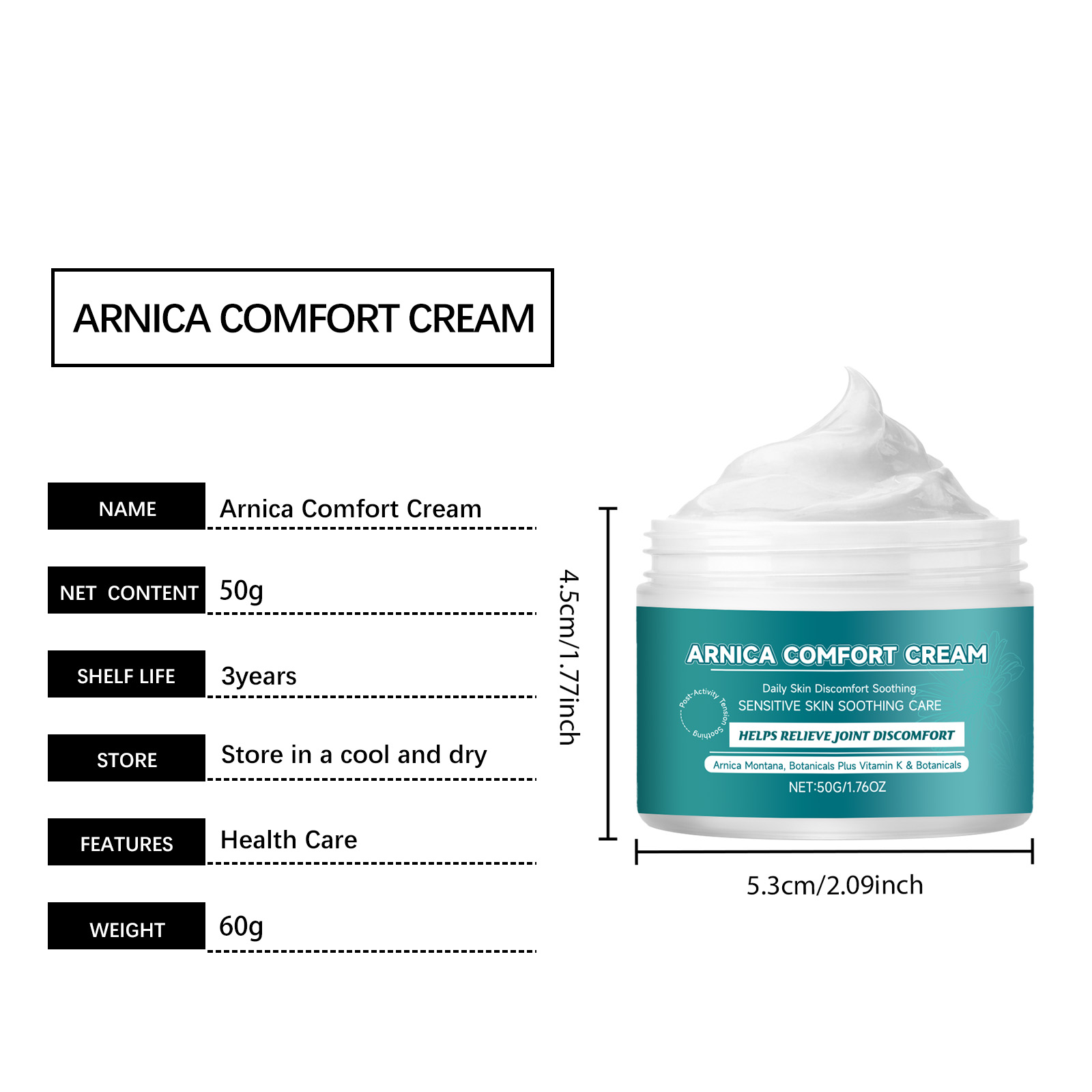 Herbal Body Care Ointment Mild Nourishing Moisturizing Protect Joint Wrist Knee Daily Smear Nursing Balm