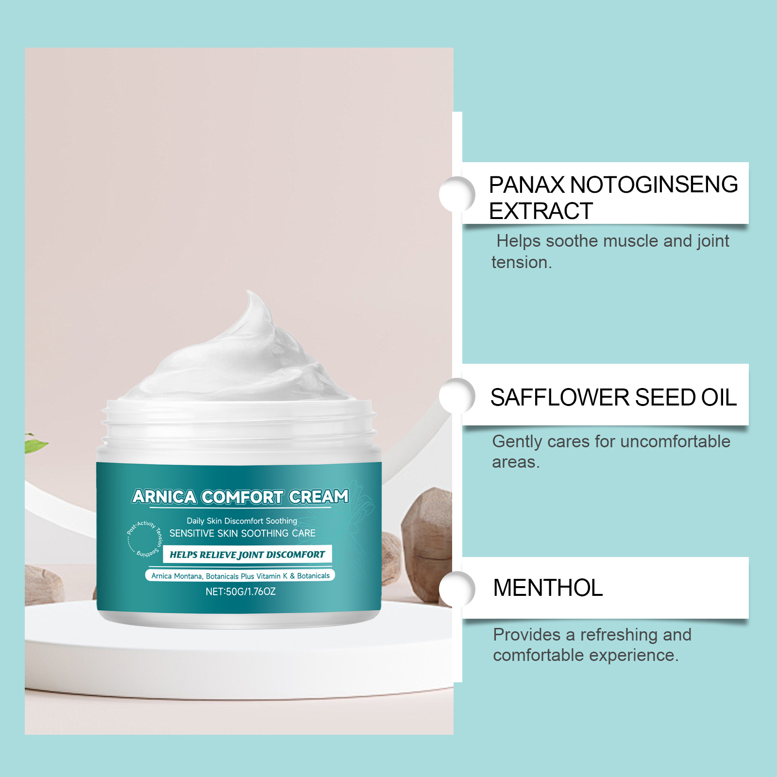 Herbal Body Care Ointment Mild Nourishing Moisturizing Protect Joint Wrist Knee Daily Smear Nursing Balm