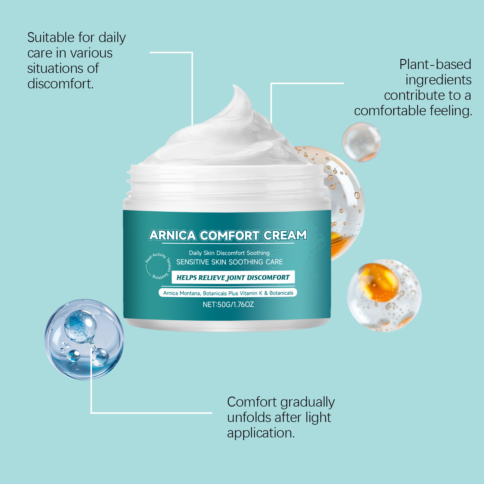 Herbal Body Care Ointment Mild Nourishing Moisturizing Protect Joint Wrist Knee Daily Smear Nursing Balm