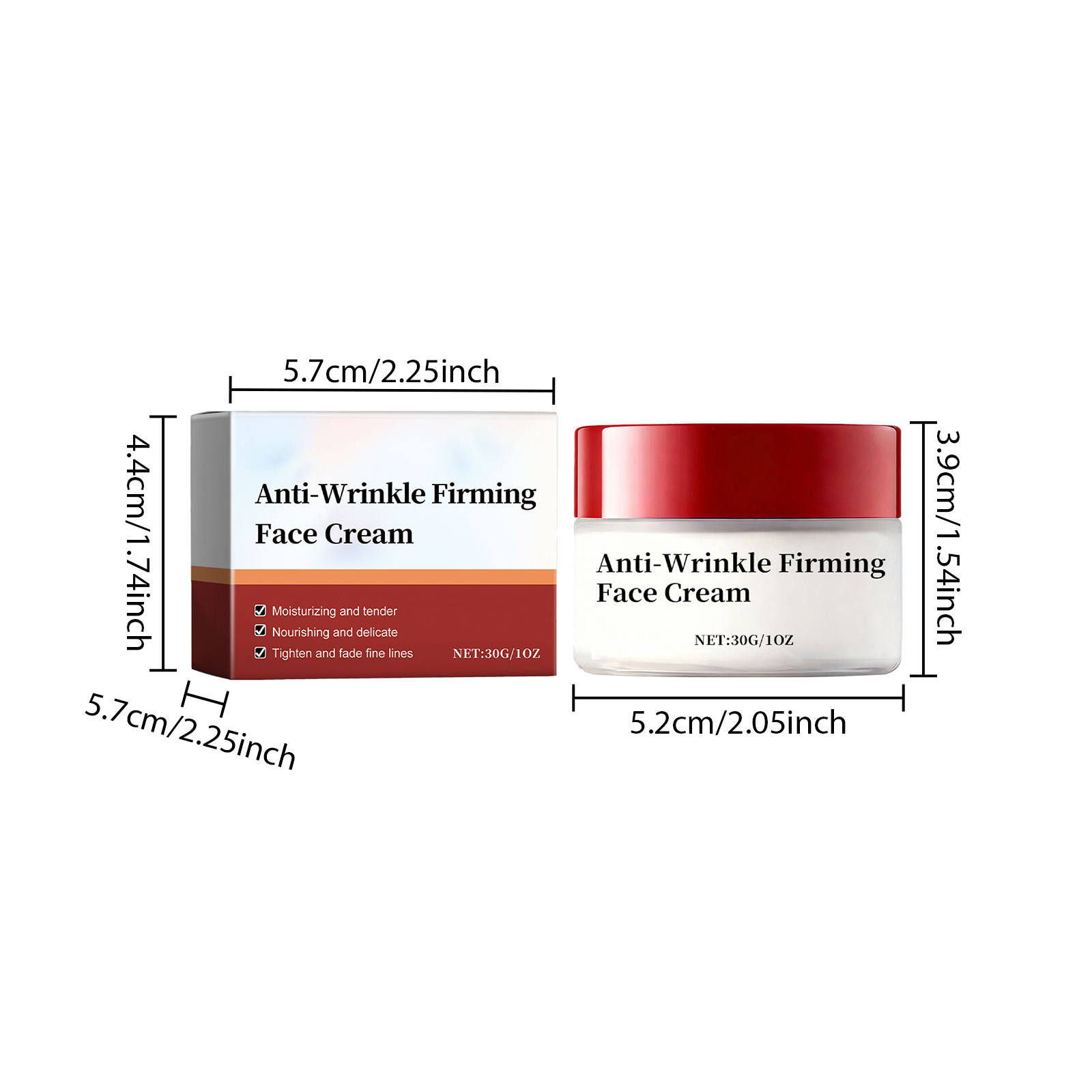 Facial Cream Mild Hydrating Moisturizing Elastic Delicate Light Silky Smooth Reduce Skin Lines For Face Skin