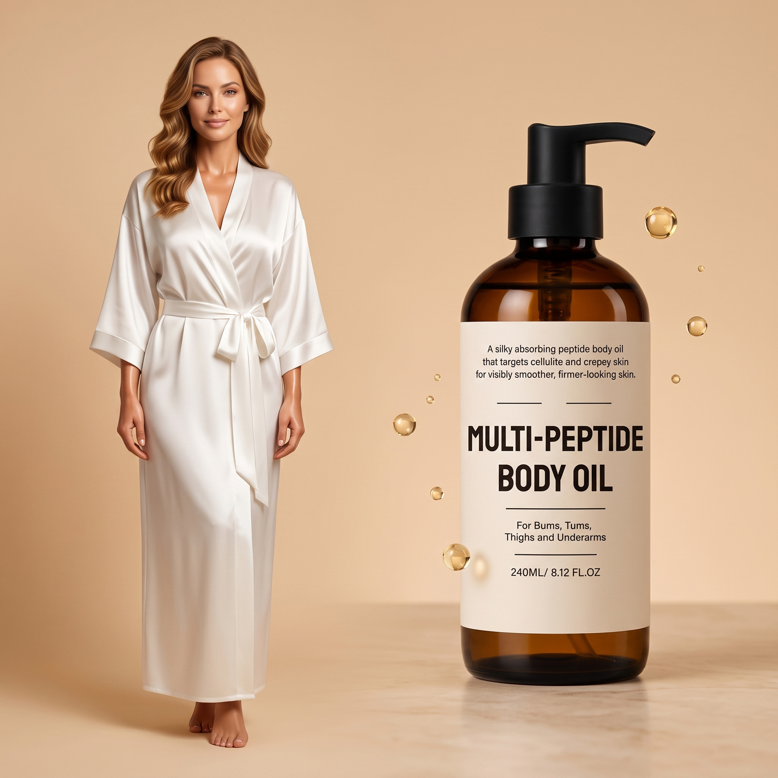 Moisturizing Body Essential Oil Delicate Silky Hydrate Skin Refreshing Non Greasy Daily Massage Body Care