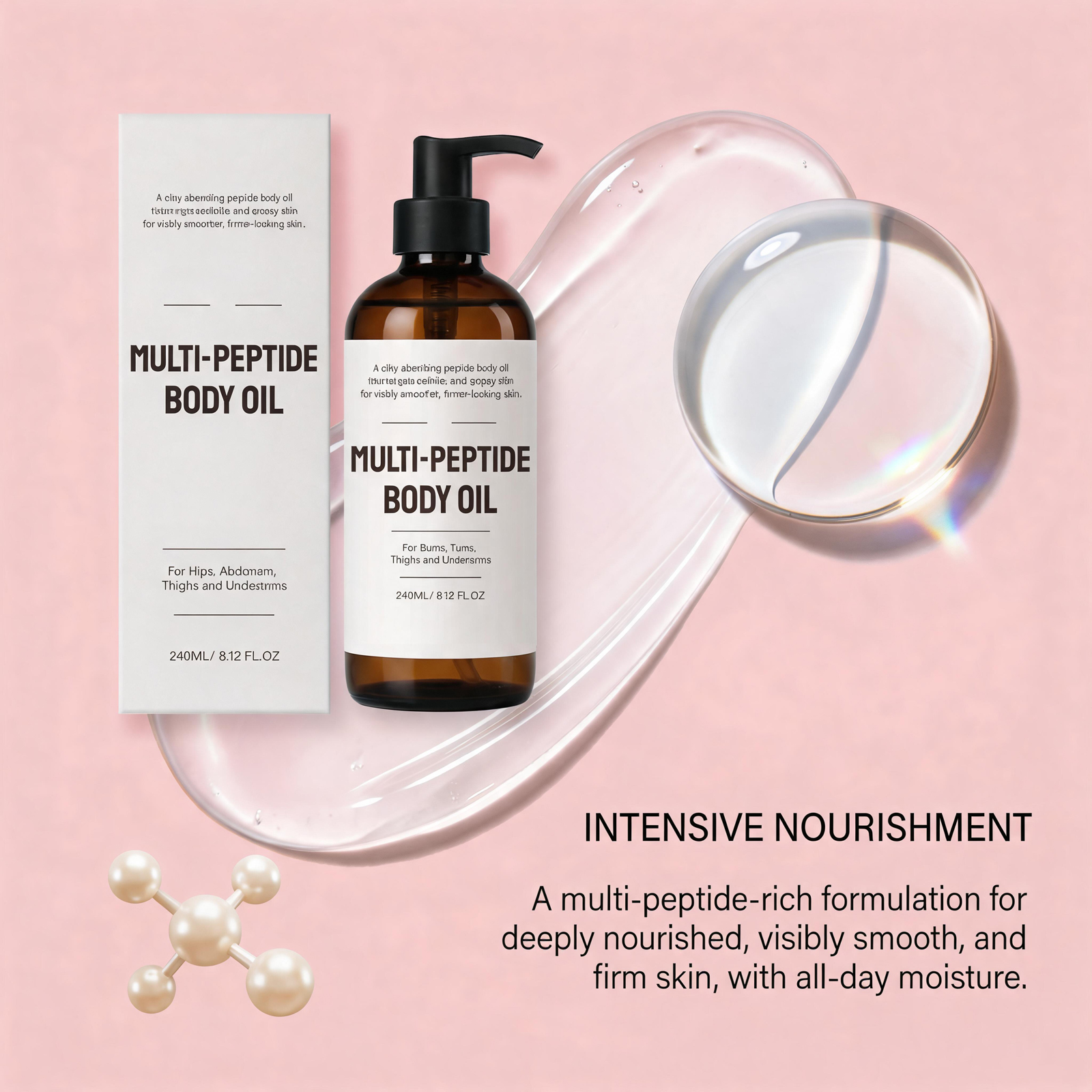 Moisturizing Body Essential Oil Delicate Silky Hydrate Skin Refreshing Non Greasy Daily Massage Body Care