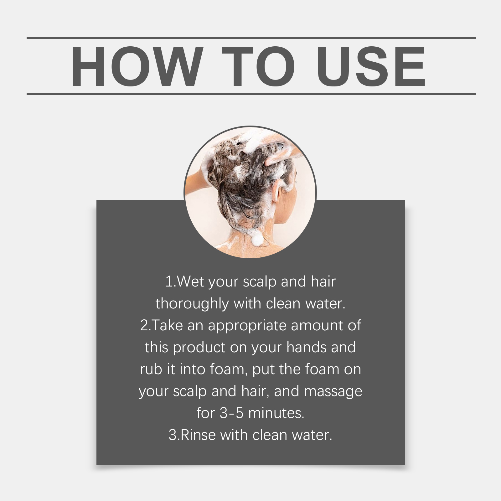 Mild Oil Control Hydrating Fluffy Hair Clean Soft Smooth Fresh Fragrance Shampoo Care