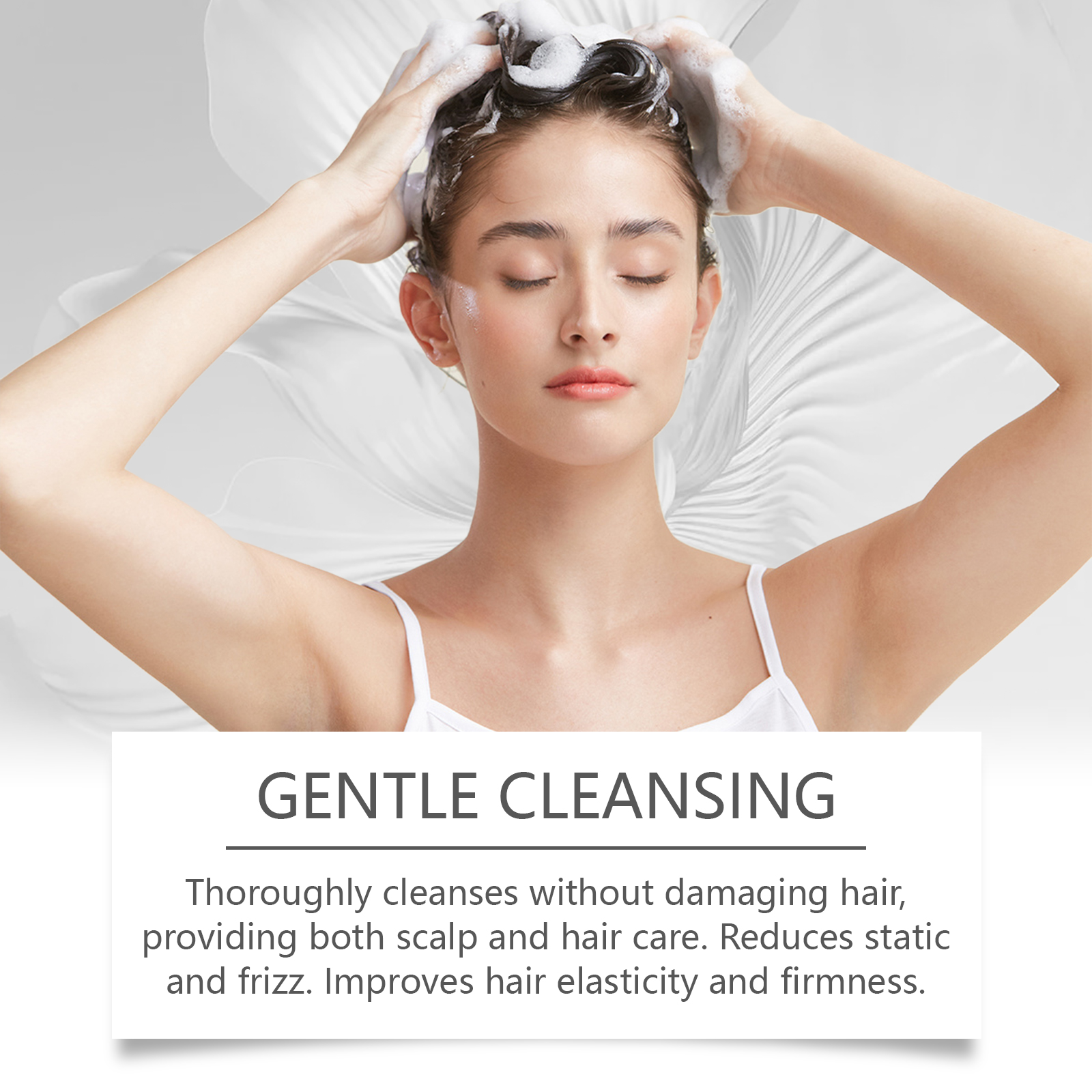 Mild Oil Control Hydrating Fluffy Hair Clean Soft Smooth Fresh Fragrance Shampoo Care