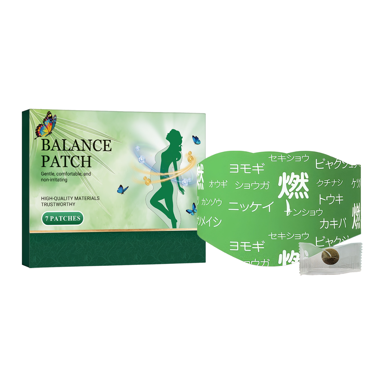 Body Balance Care Patch Mild Material Skin Friendly Comfort Convenient Figure Management Curve Shaping Sticker