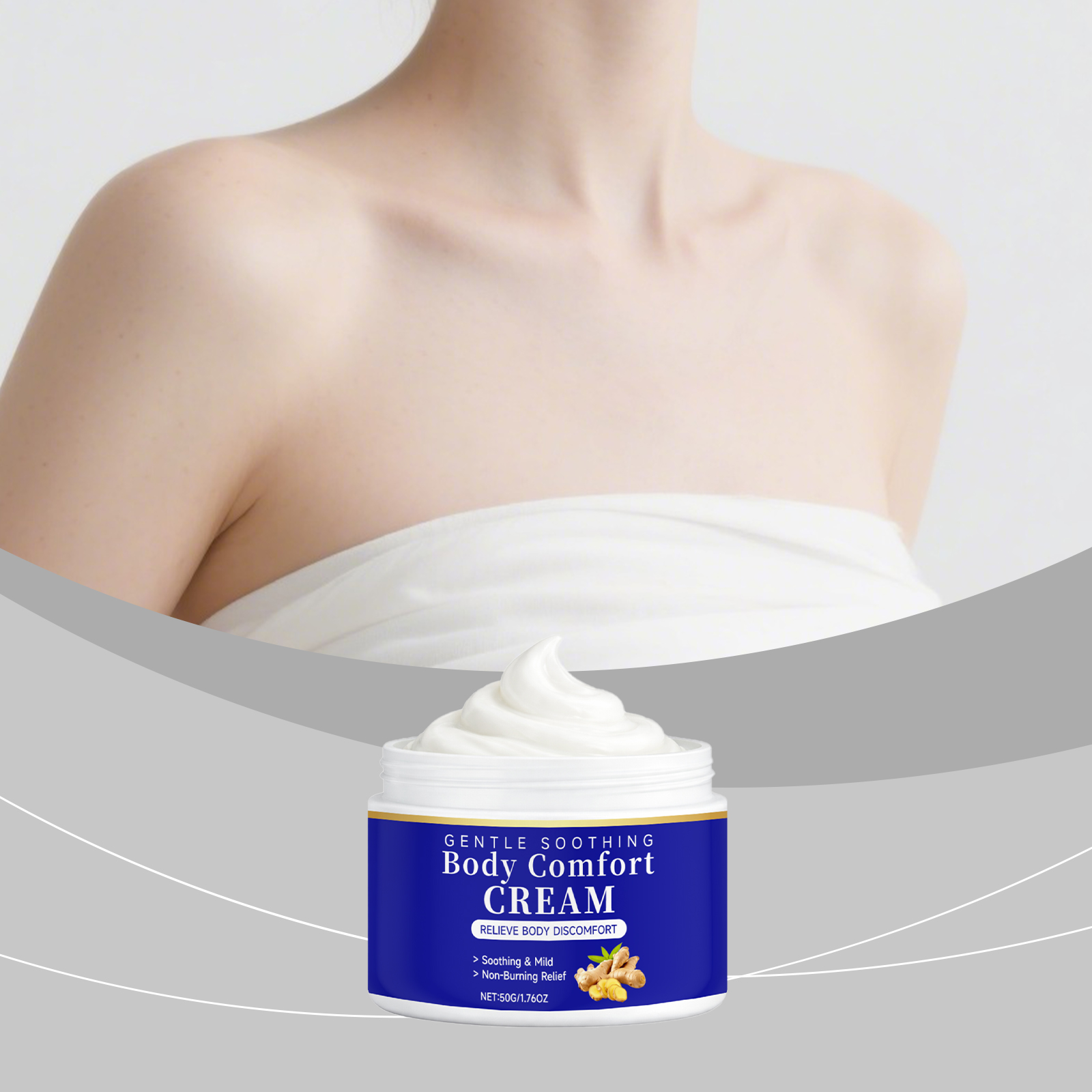 Body Care Cream Tender Skin Hydrating Refreshing Non Sticky Full Body Moisturizing Daily External Smearing Lotion