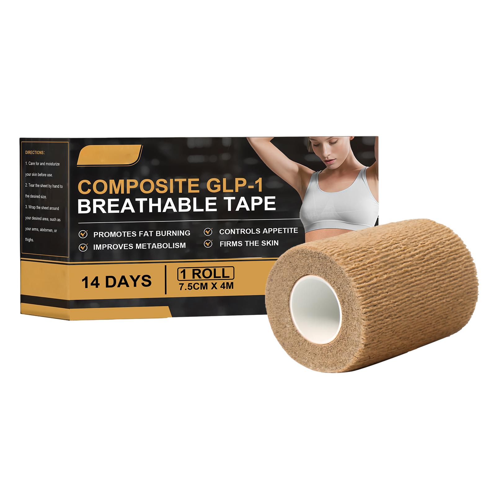 Body Care Bandage Daily Gentle Nourish Skin Portable Comfort Close Fit Body Maintenance Protection Care
