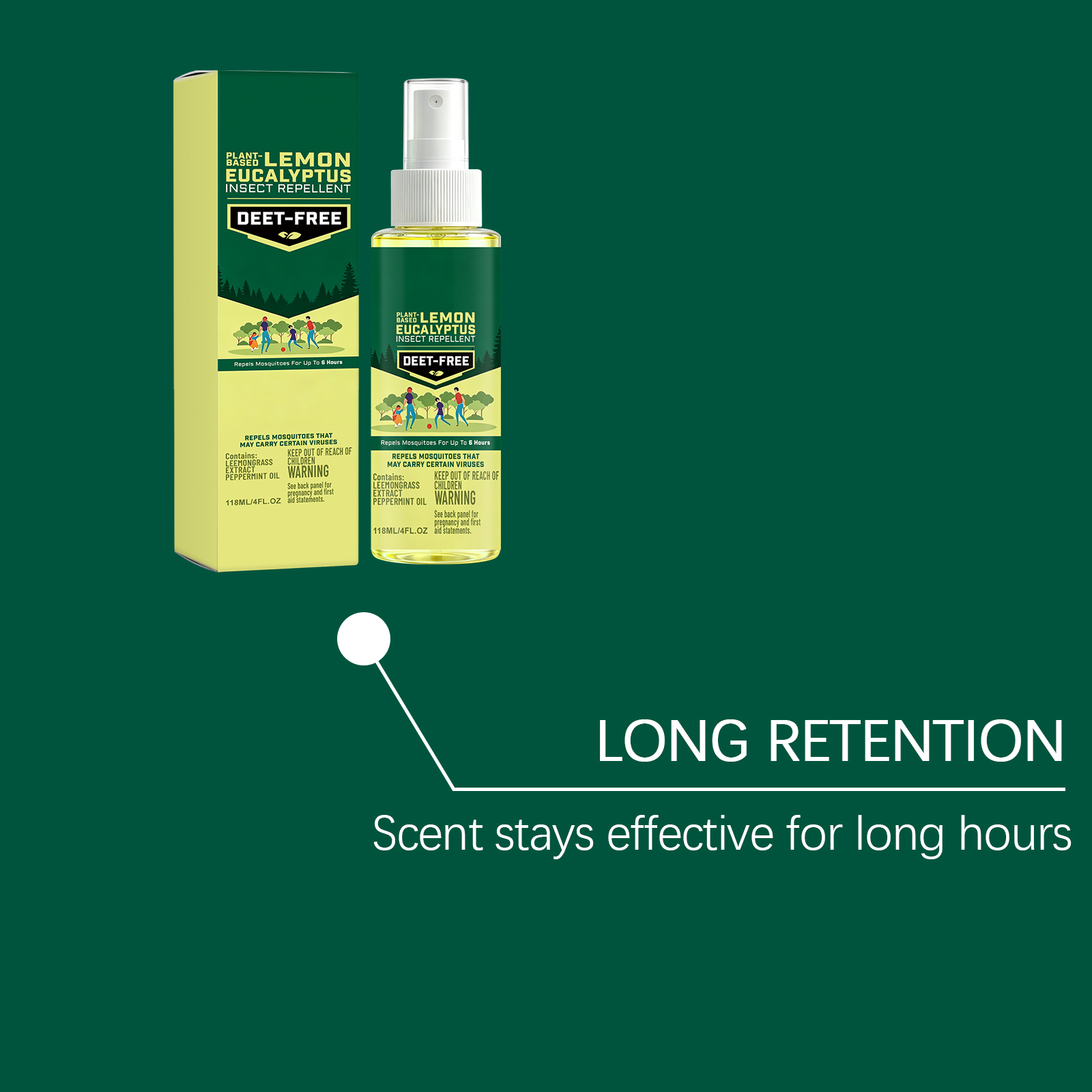 Mosquito Repellent Liquid Mild Formula Portable Easy Use Indoor Outdoor Daily Anti Bite Insect Protection Spray