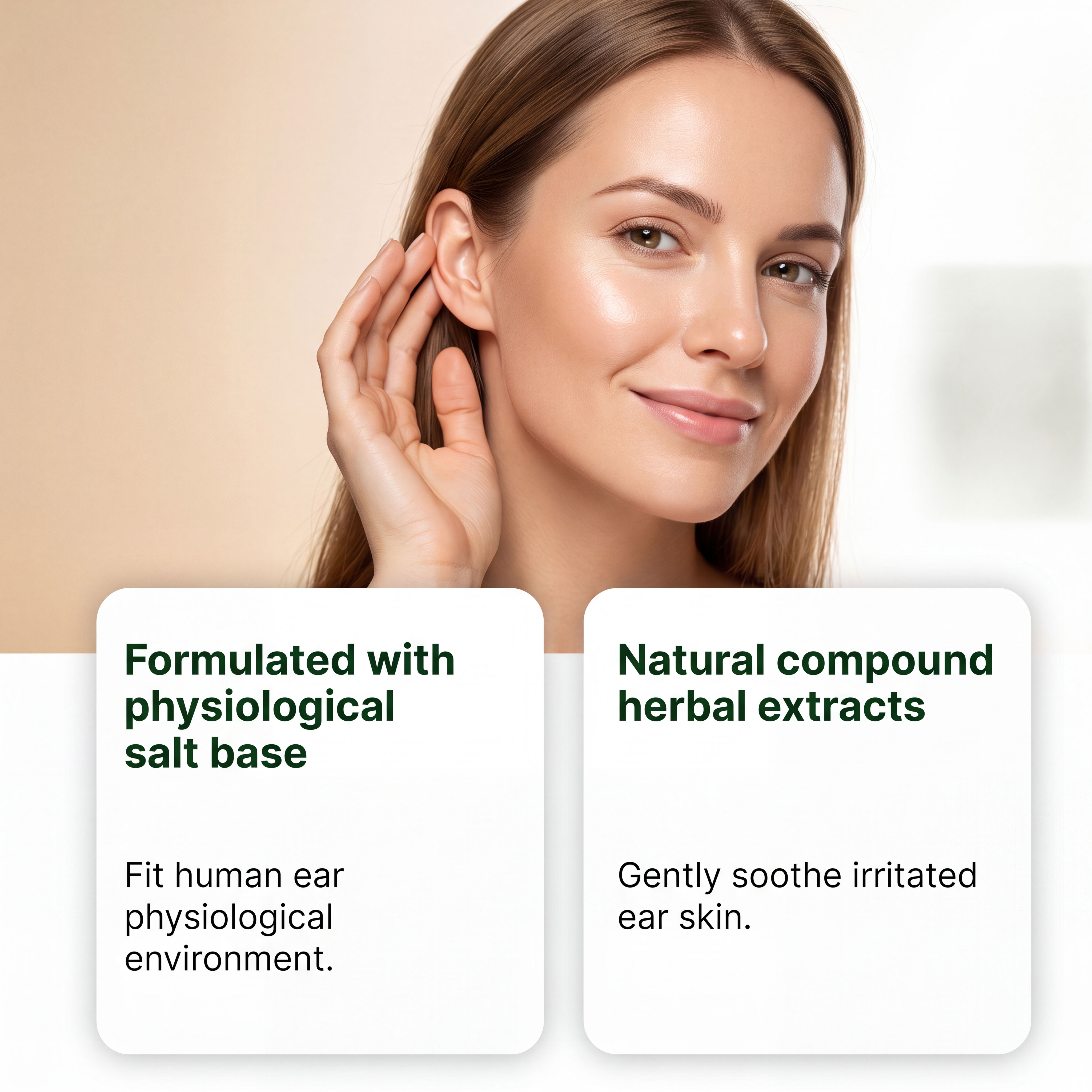 Ear Care Spray Daily Portable Gentle Cleaning Fresh Ear Maintenance Daily Washing Care Spray