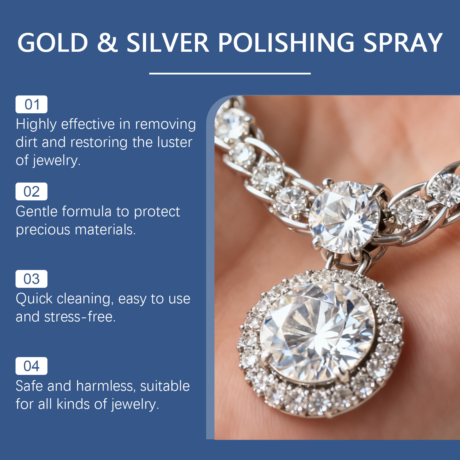 Jewelry Polishing Agent Cleansing Brightening Care Stain Remover Liquid For Jewelry Watch Chain Ornament Surface Maintenance