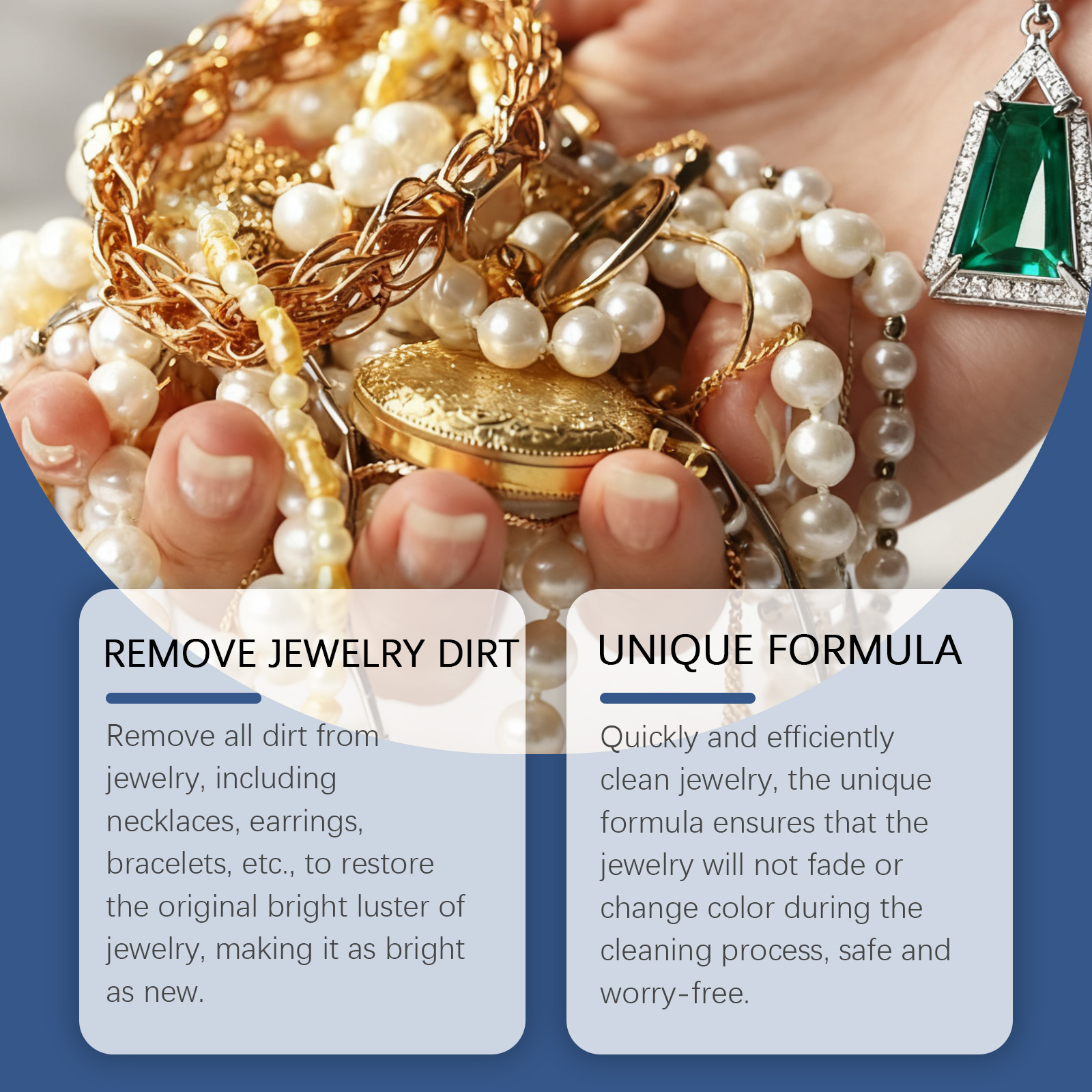 Jewelry Polishing Agent Cleansing Brightening Care Stain Remover Liquid For Jewelry Watch Chain Ornament Surface Maintenance