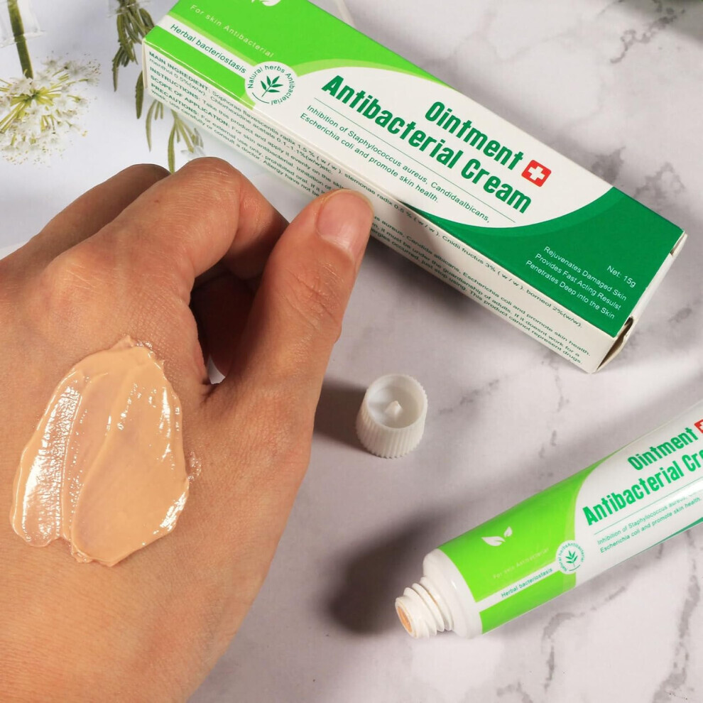 Antibacterial Cream for Skin Infection Disinfection Antibacterial Cream Anti Escherichia Coli Itchy Skin Relief for Adults