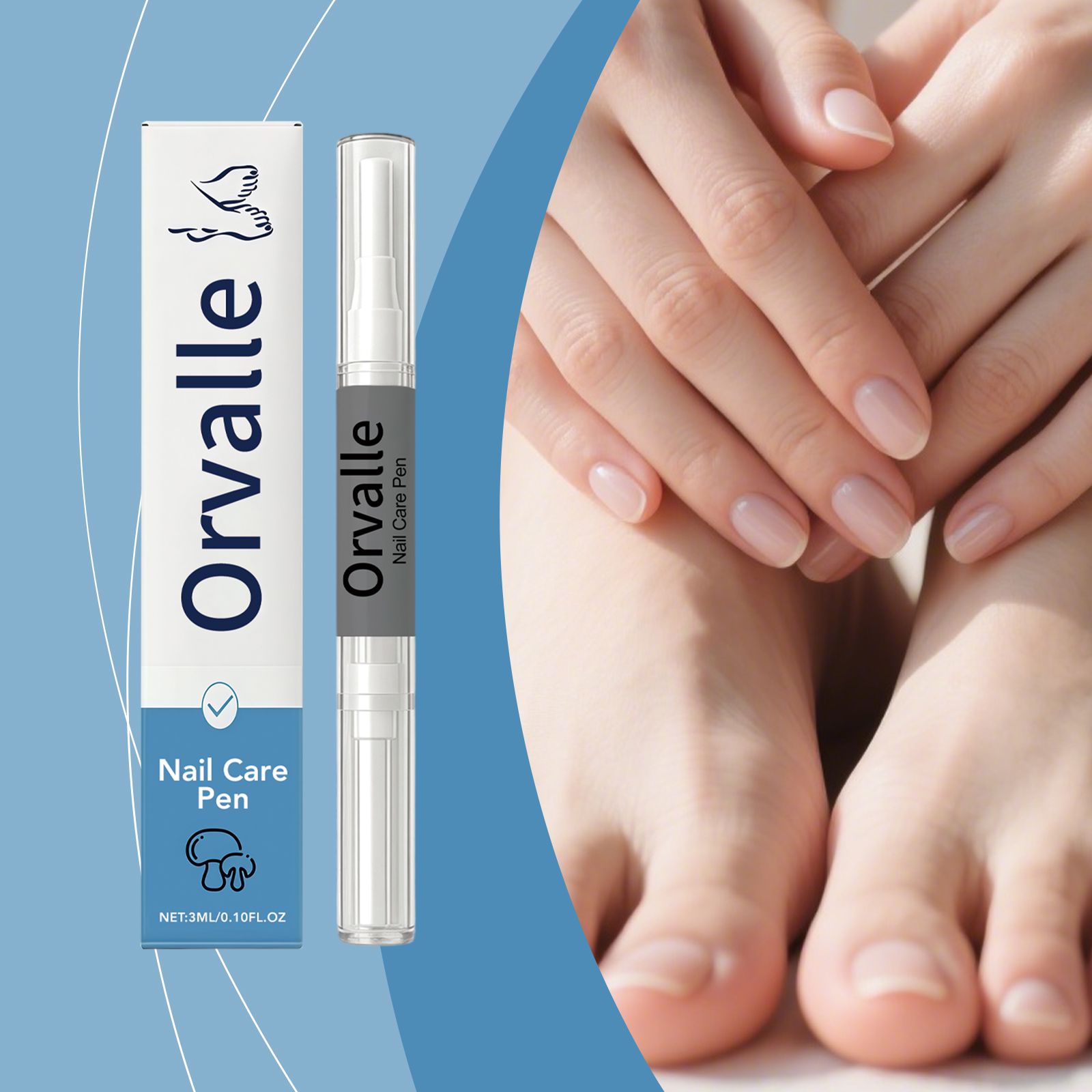 Nail Nourishing Pen Moisturizing Strengthening For Dry Cracked Nails Daily Home Care