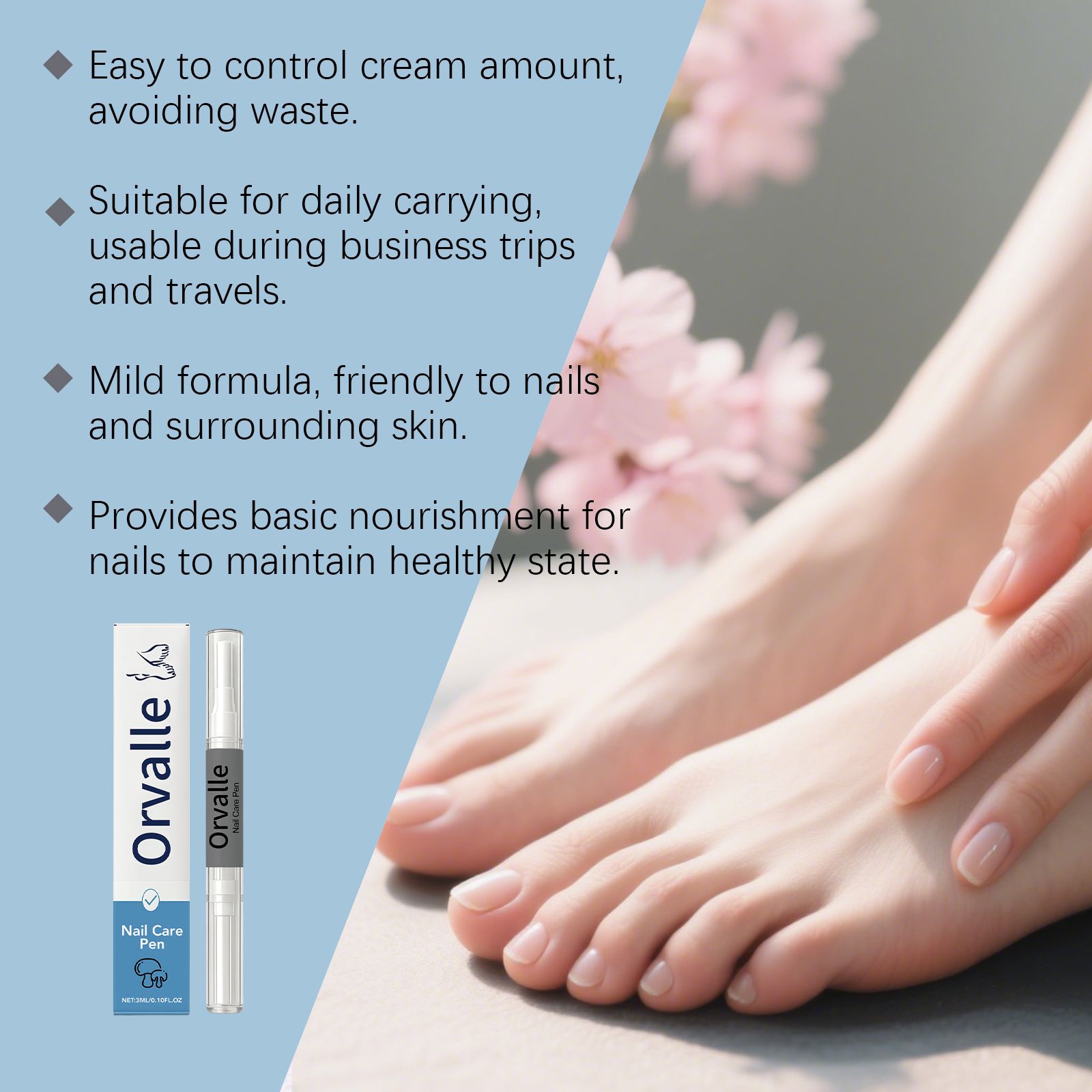 Nail Nourishing Pen Moisturizing Strengthening For Dry Cracked Nails Daily Home Care