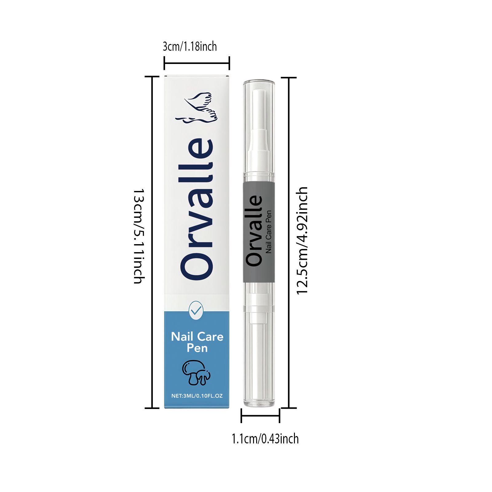 Nail Nourishing Pen Moisturizing Strengthening For Dry Cracked Nails Daily Home Care