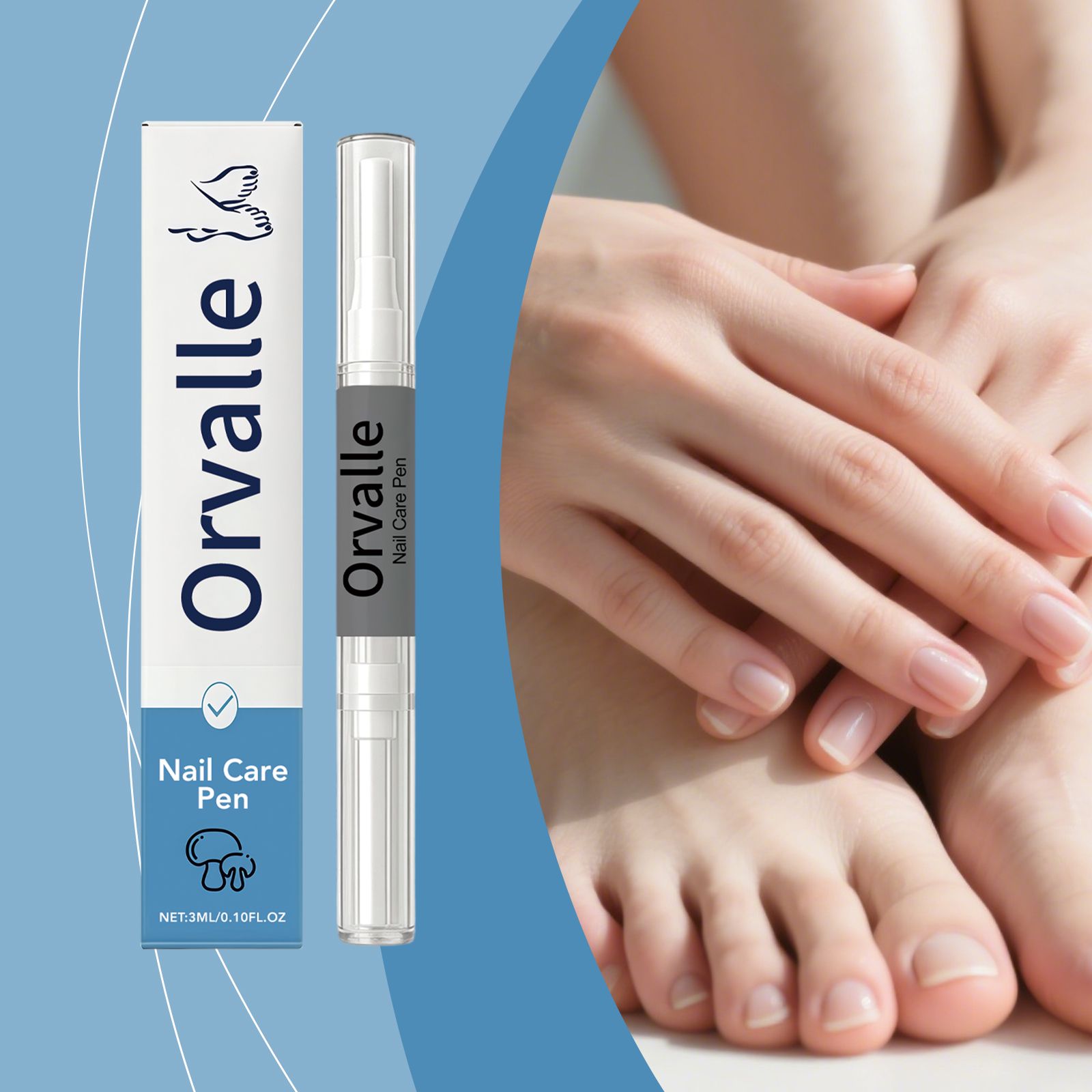 Nail Nourishing Pen Moisturizing Strengthening For Dry Cracked Nails Daily Home Care