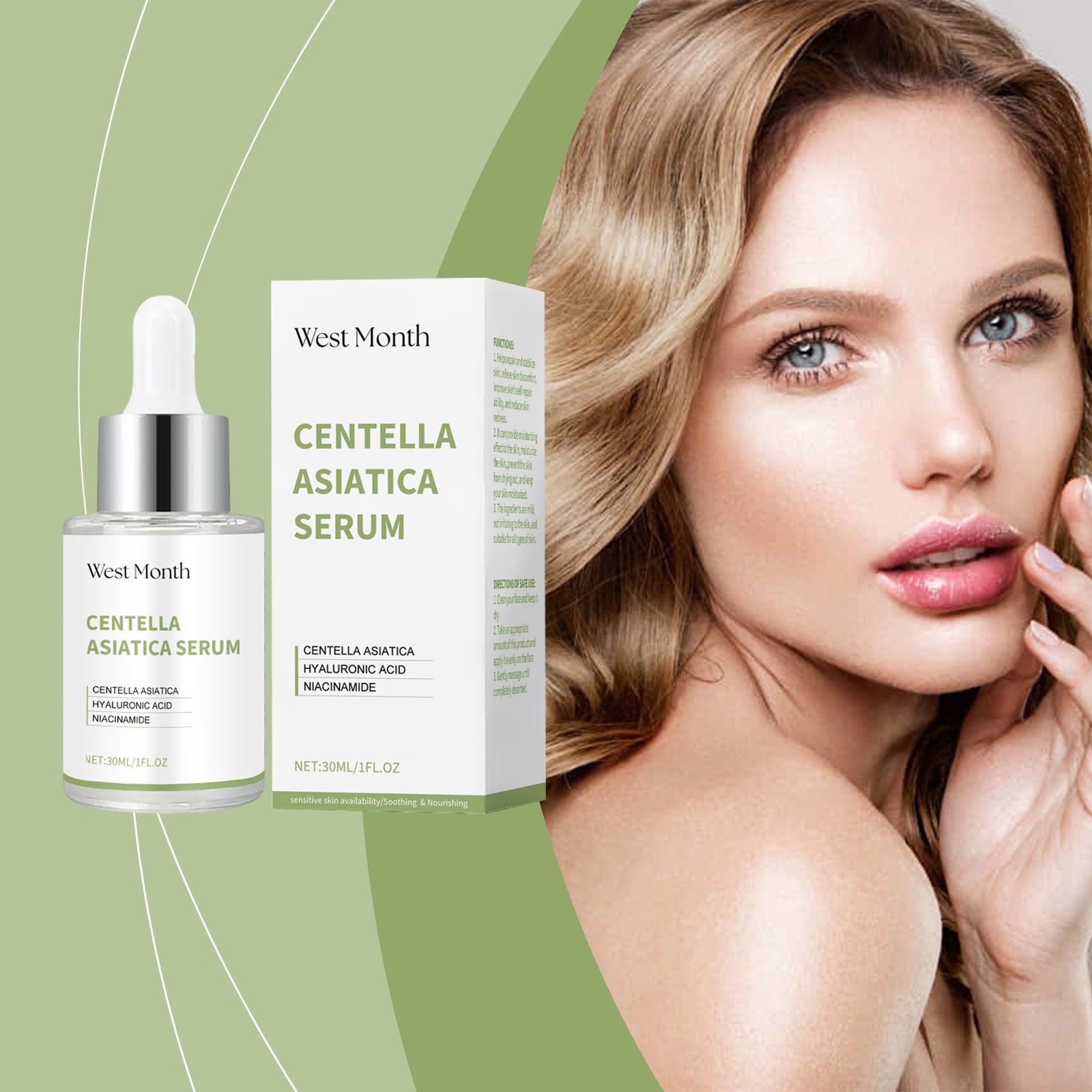 Centella Repair Essence Hydrating Nourishing For Daily Facial Skin Care