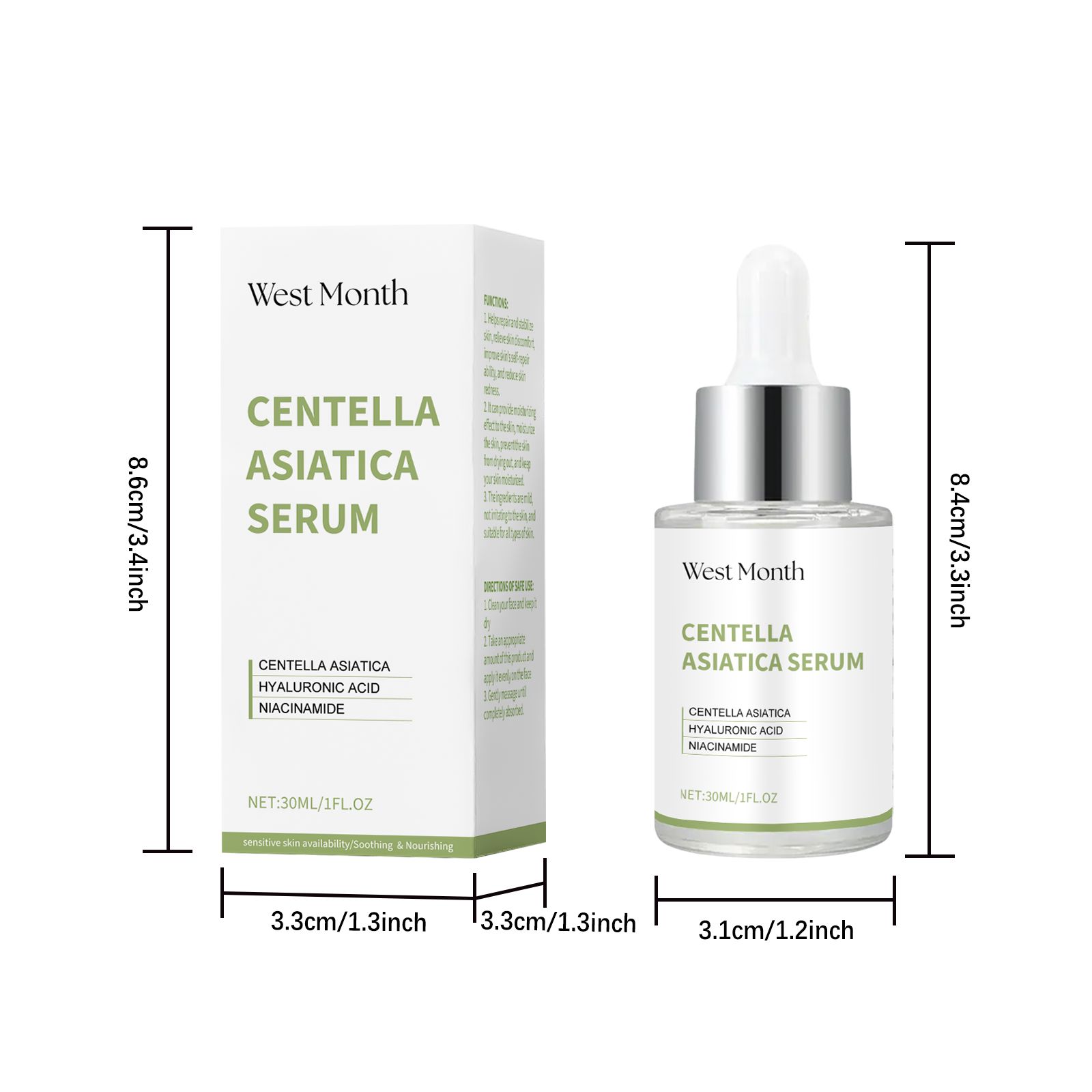 Centella Repair Essence Hydrating Nourishing For Daily Facial Skin Care