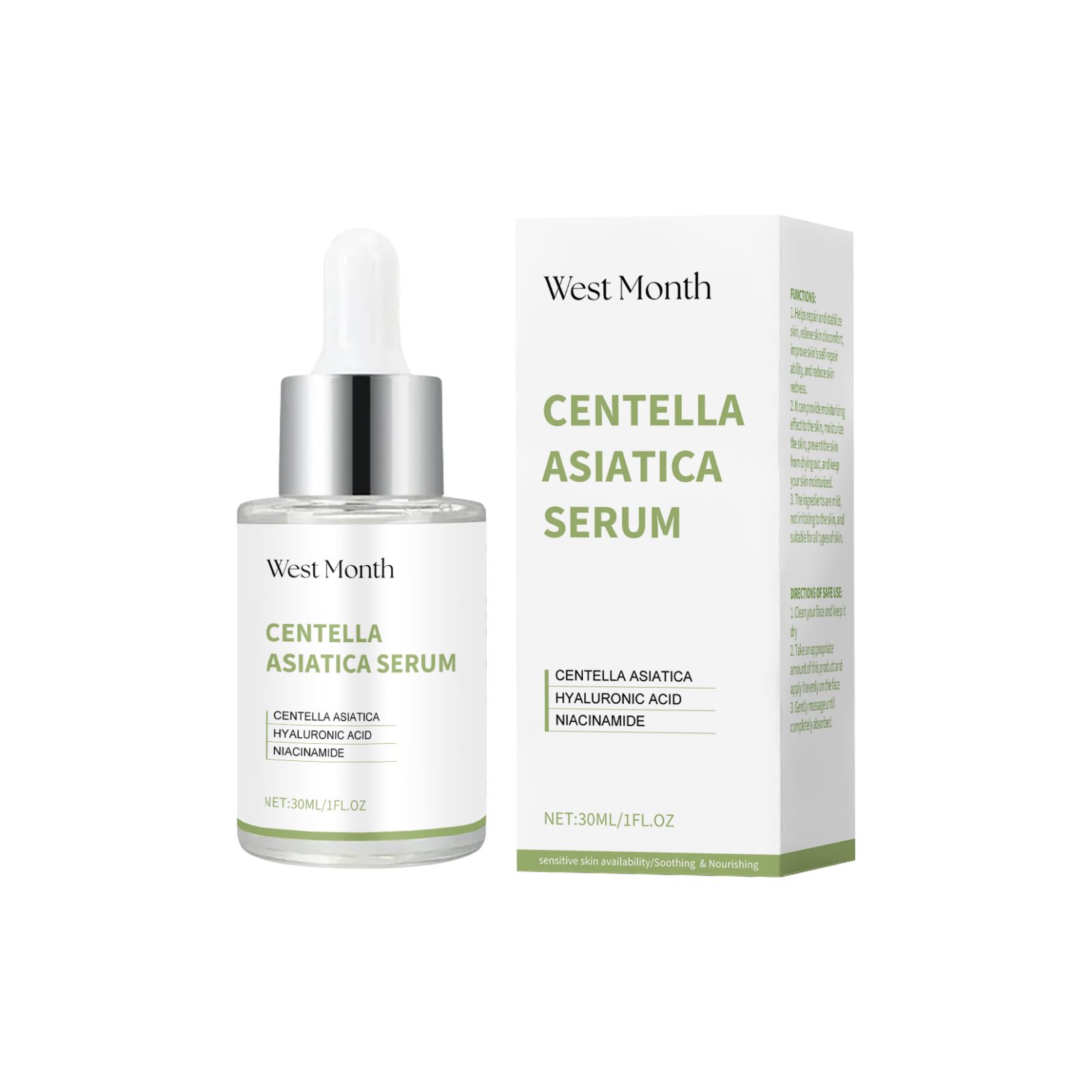 Centella Repair Essence Hydrating Nourishing For Daily Facial Skin Care