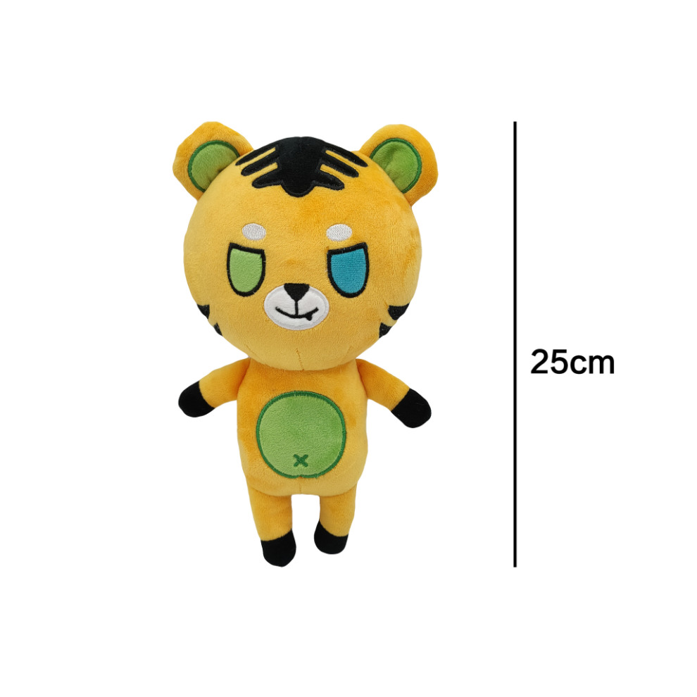 (Draco) 25cm Ranboo Funneh Plush Toy Stuffed Teddy Doll Kids Gift