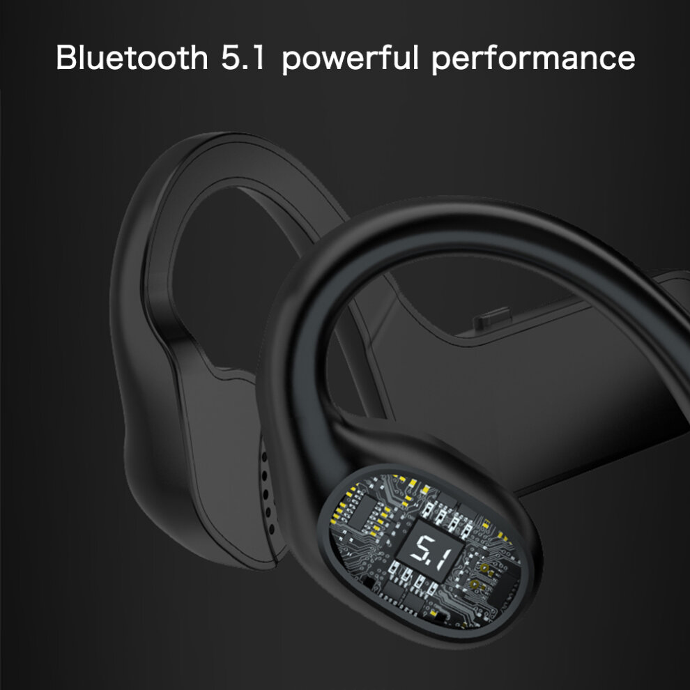 Bone Conduction Headphones Bluetooth Open-Ear Wireless Sports Headsets