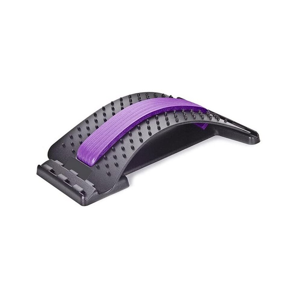 Back Stretcher Posture Massager for Back Relaxation Pain Relief, Back Massager Magic Stretcher Fitness Stretch Equipment Lumbar Support Relaxation 3 Levels Adjustable Back Stretching Spine Deck Posture Massager
