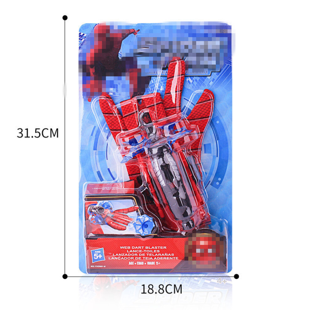 Spider-Man Glove Web Shooter Dart Blaster Launcher Toys Spiderman Costume