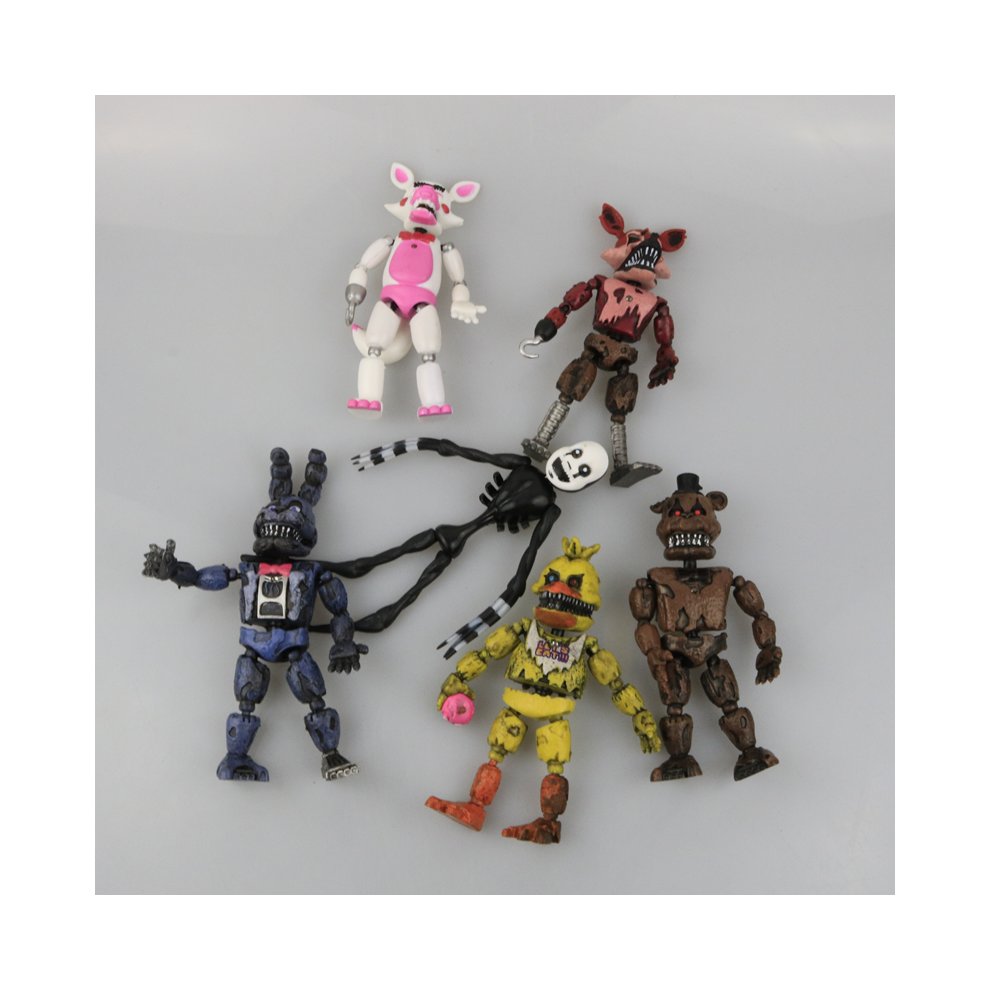 6pc 6' Five Nights At Freddy's FNAF Bunnie Game Action Figure Doll Toys Gift