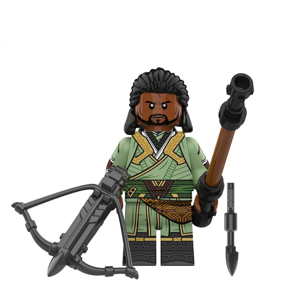 Minifigures Fit Lego Zombie Doctor Strange Mordo Scarlet Witch Miss America Building Block Building Bricks with Accessories Set of 8Pcs Collections Action Figures Gift for Kids