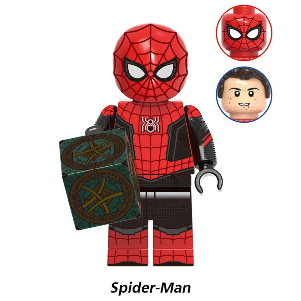 Building Block Minifigures ToysSpider Man Green devil Dr Strange Fit Lego 8PCS
