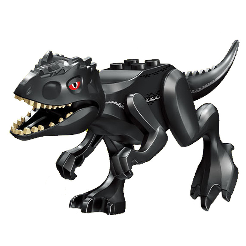 Jurassic World Mini Dinosaur Action Figure Realistic Sculpting Building Blocks Educational Dinosaur Party Toys Fit Lego Decoration Great Collectible Kids Gift
