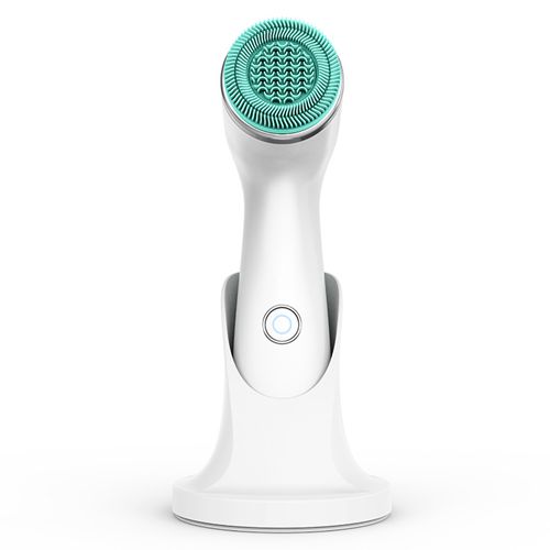 Ultrasonic Face Cleanser Facial Silicone Cleansing Brush Electric Cleansing Tool Face Massager