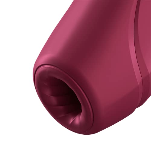 SatisfyerCurvy 1 Connect App Clitoral Sucker Pressure Wave Vibrator Sex Toys for Her  Adult Toys Massager G Spot Vagina Clitoral Stimulation Sucking