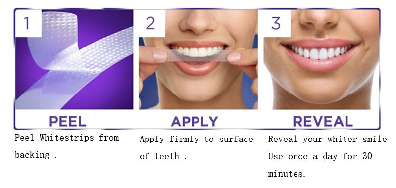 Crest 3D White Whitestrip Luxe Professional Effects Teeth Whitening Strips Dental Hygiene 2 pouches