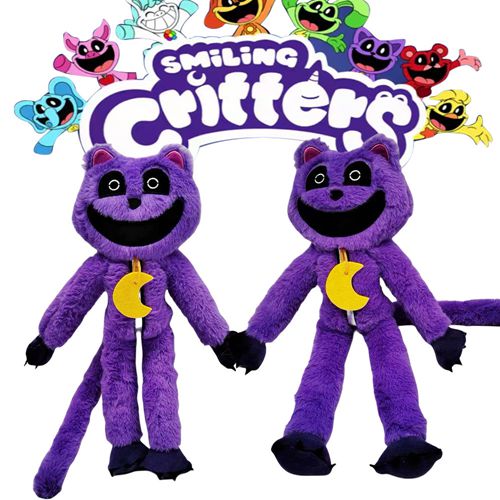 Smiling Critters Doll Soft Stuffed Pillow Home Decoration for Kids Game Fans Birthday Gift 40CM