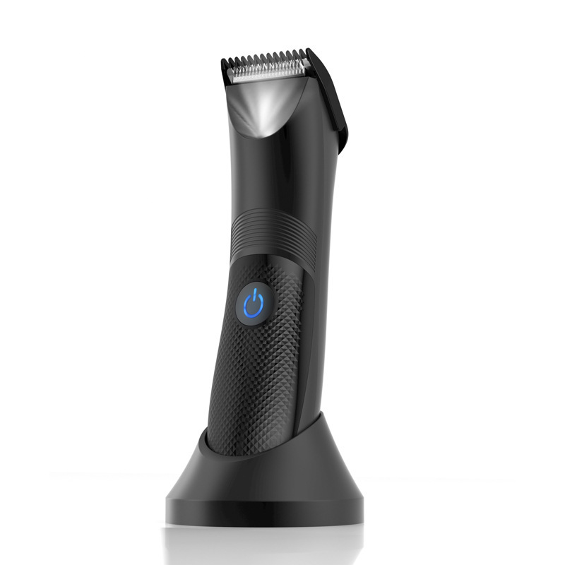 Mens Electric Shaver and Body Hair Trimmer USB Rechargeable Grooming Kit